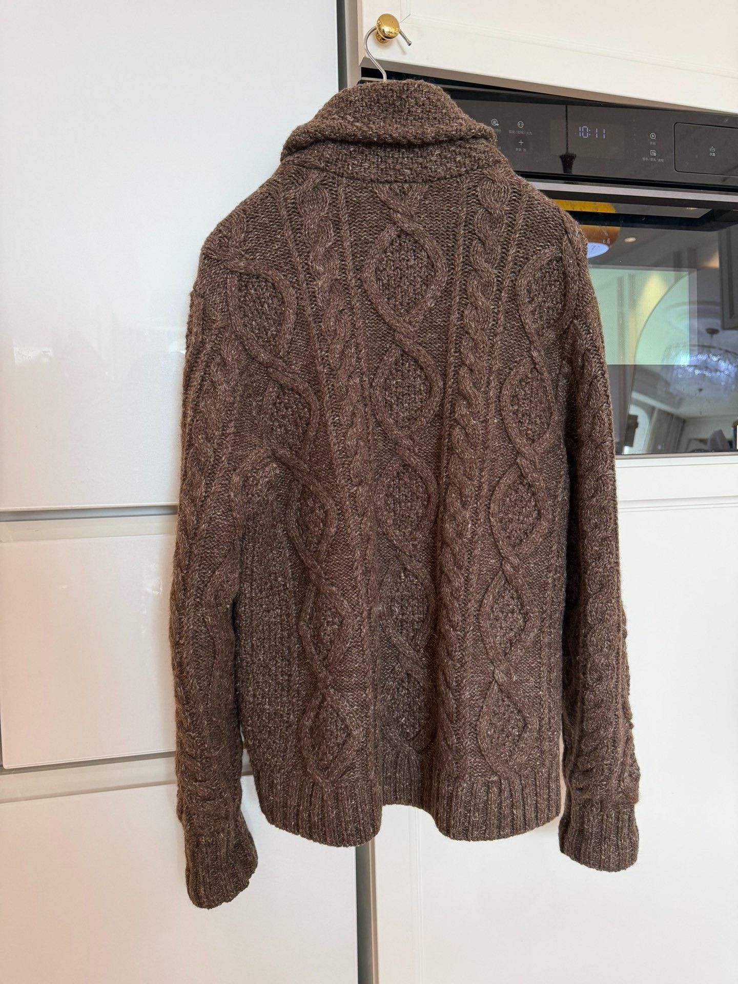 RRL Ralph Lauren RRL Ralph Lauren Shawl Collar Wool Sweater Size US M / EU 48-50 / 2 - 2 Thumbnail