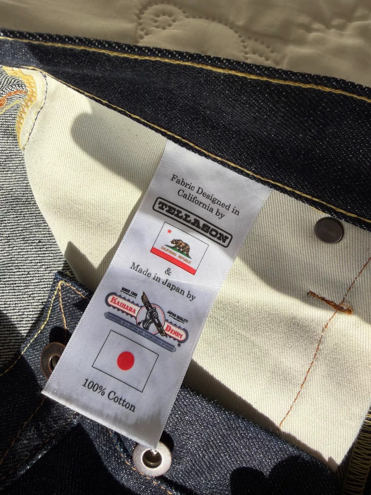 Tellason TELLASON ELGIN Denim Jeans Size US 30 / EU 46 - 4 Thumbnail