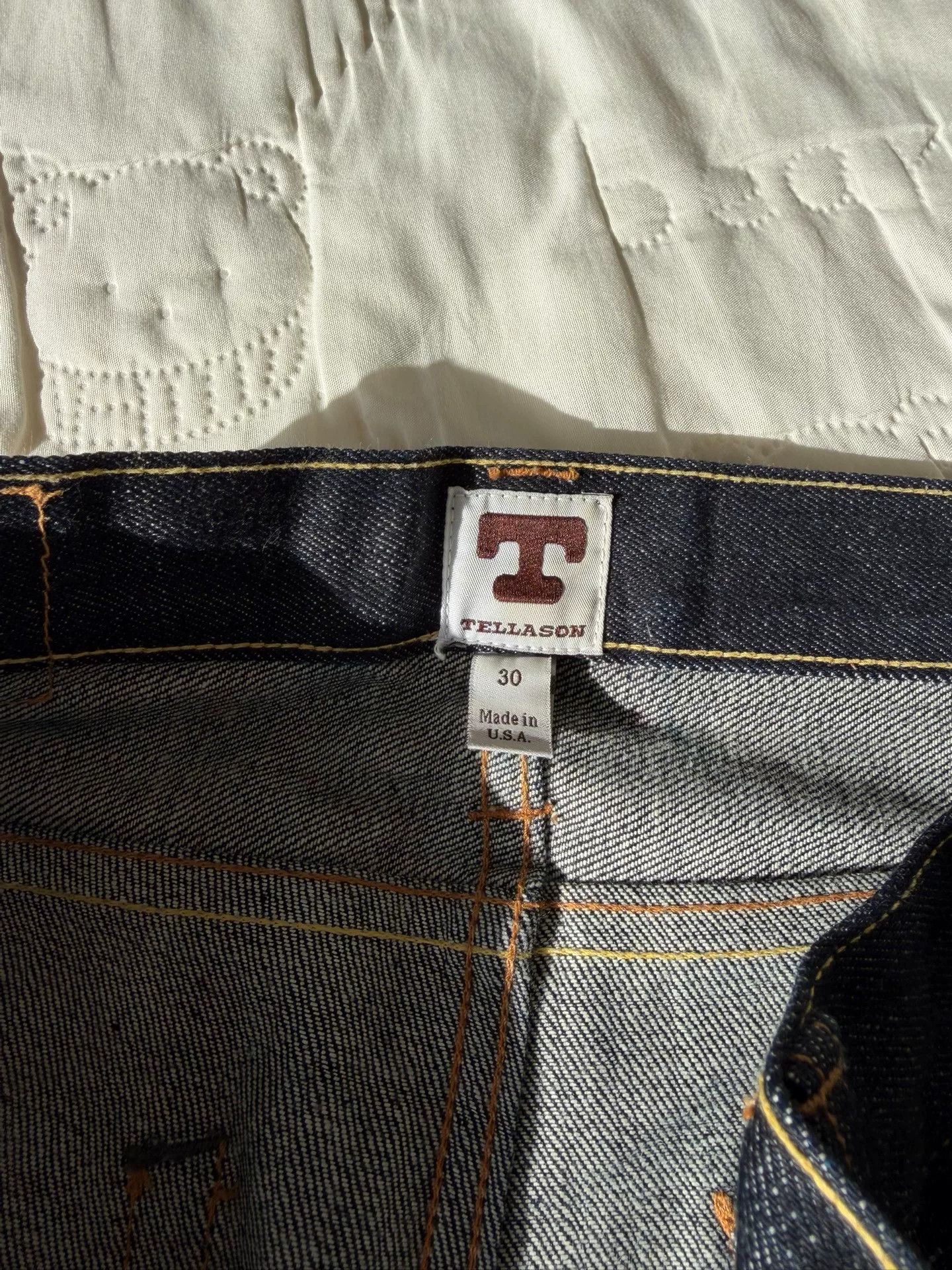 Tellason TELLASON ELGIN Denim Jeans Size US 30 / EU 46 - 3 Thumbnail