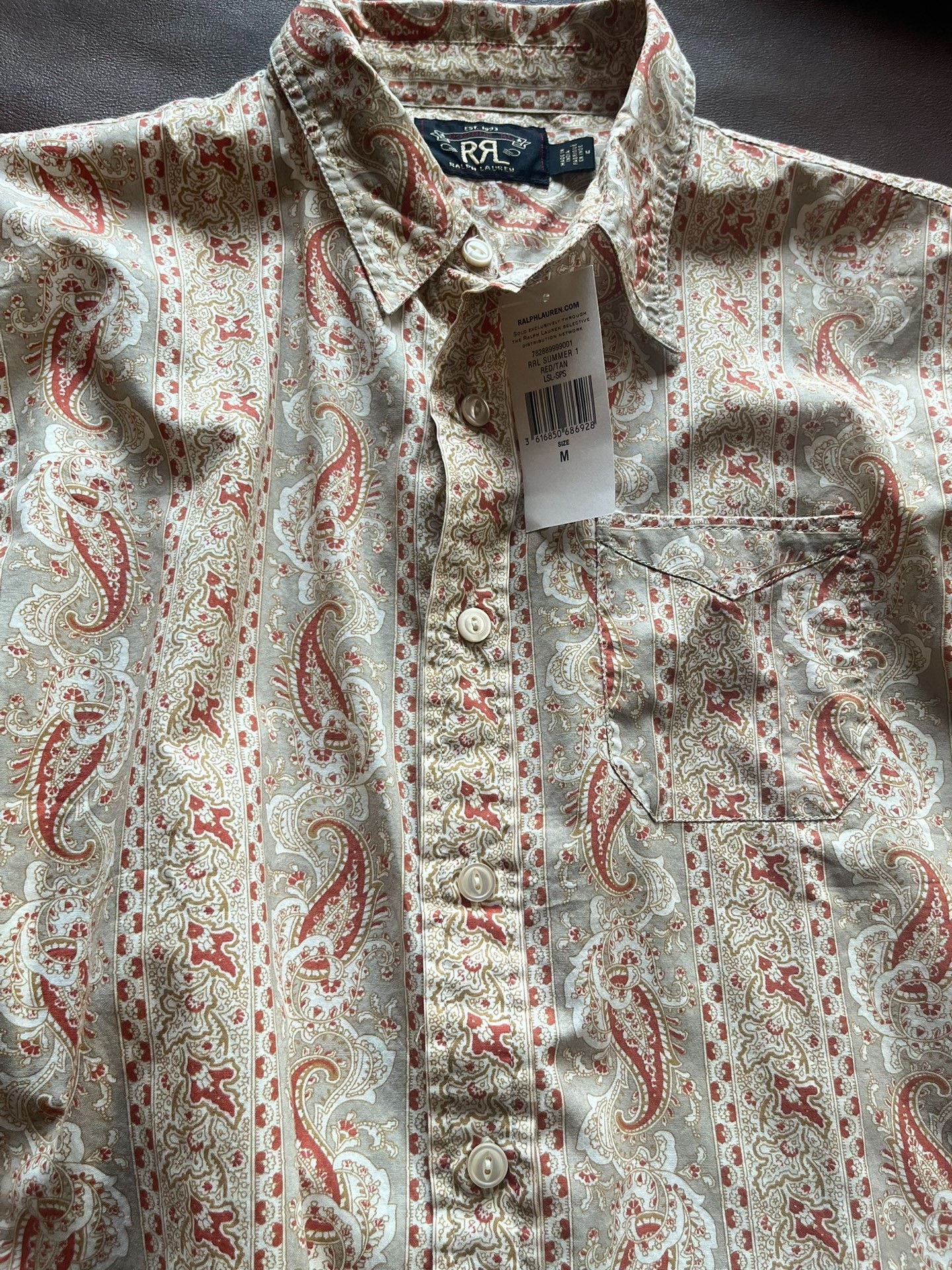 RRL Ralph Lauren Ralph Lauren RRL Western Shirt Size US M / EU 48-50 / 2 - 2 Thumbnail