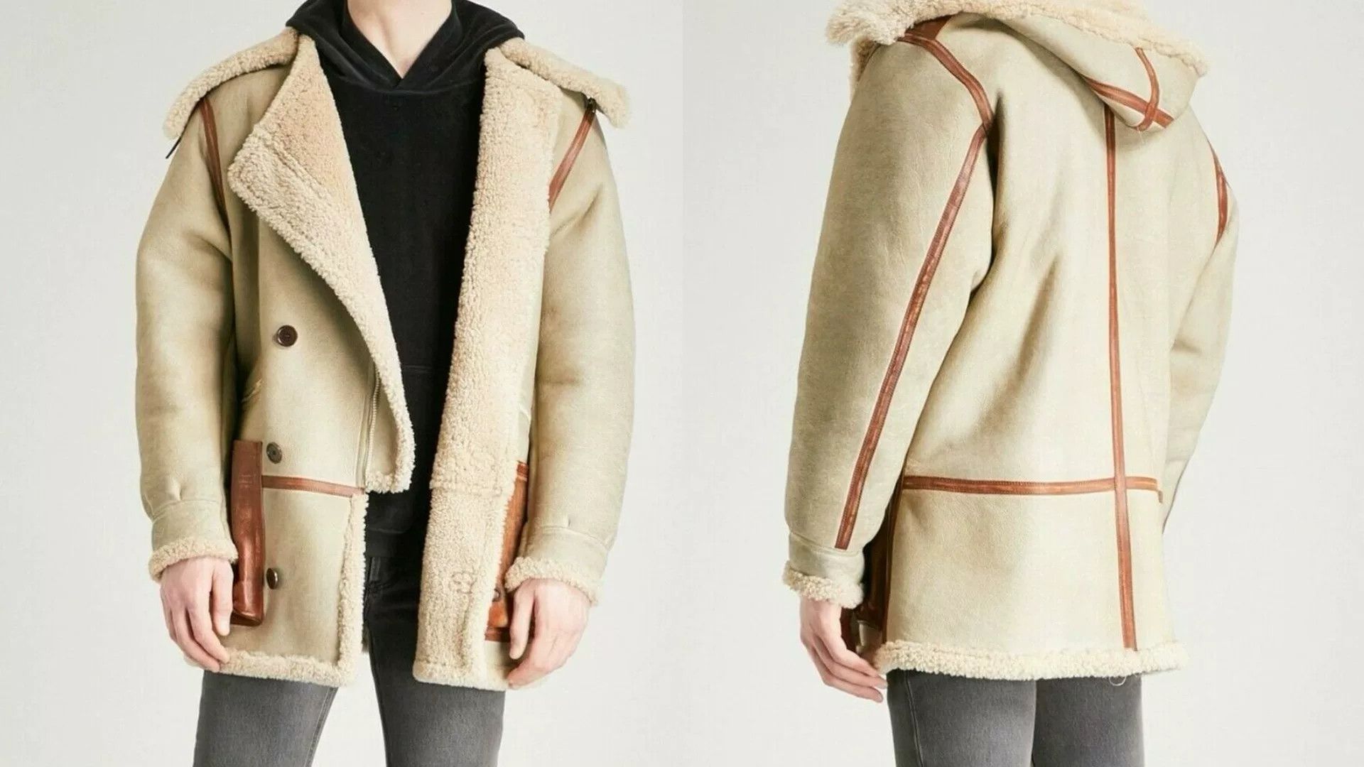 Yeezy Yeezy Season 5 Shearling Pilot B7 Coat Size US XS / EU 42 / 0 - 2 Thumbnail