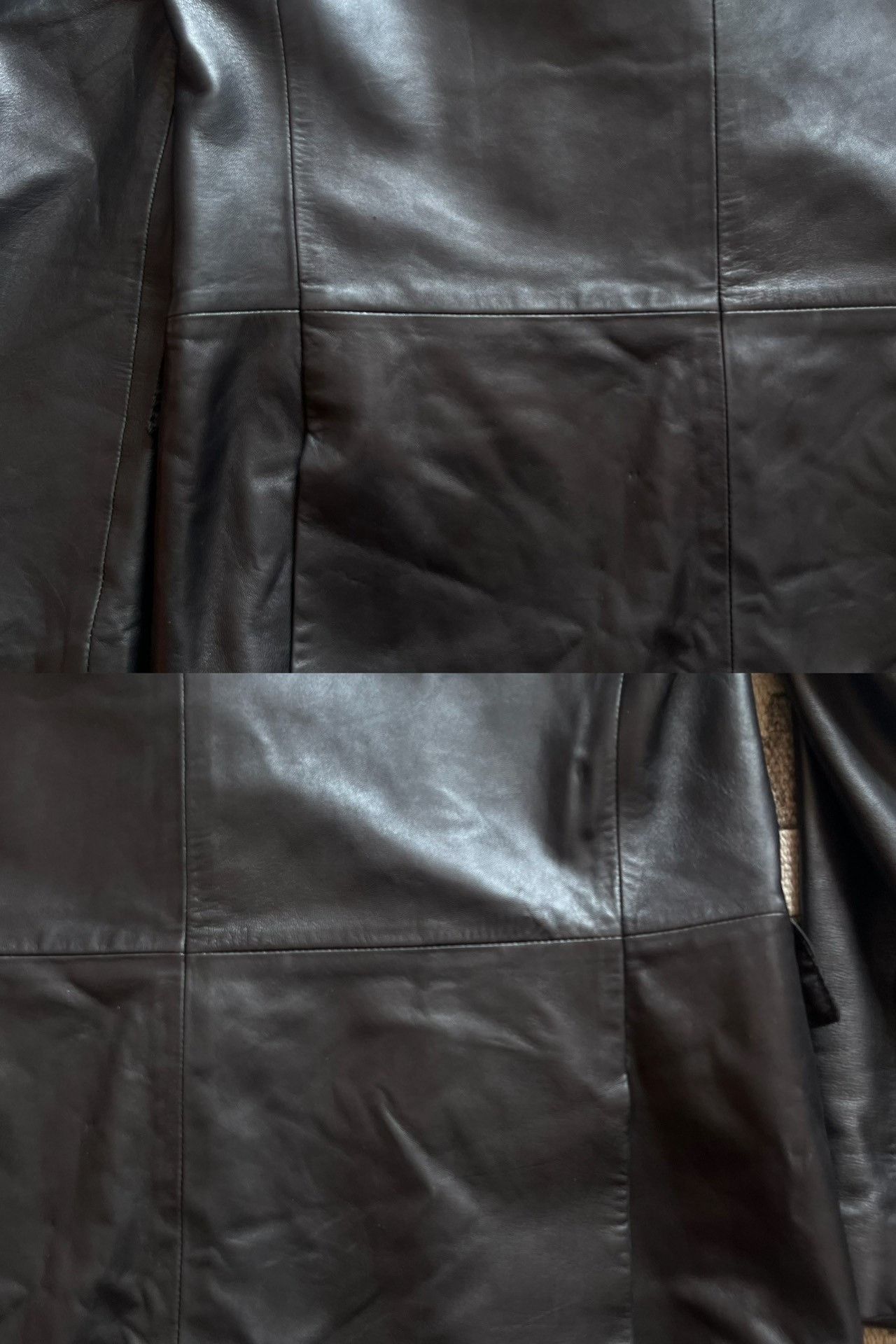 Ralph Lauren Black Label Ralph Lauren Black Label Leather Blazer Size US XXS / EU 40 - 8 Thumbnail