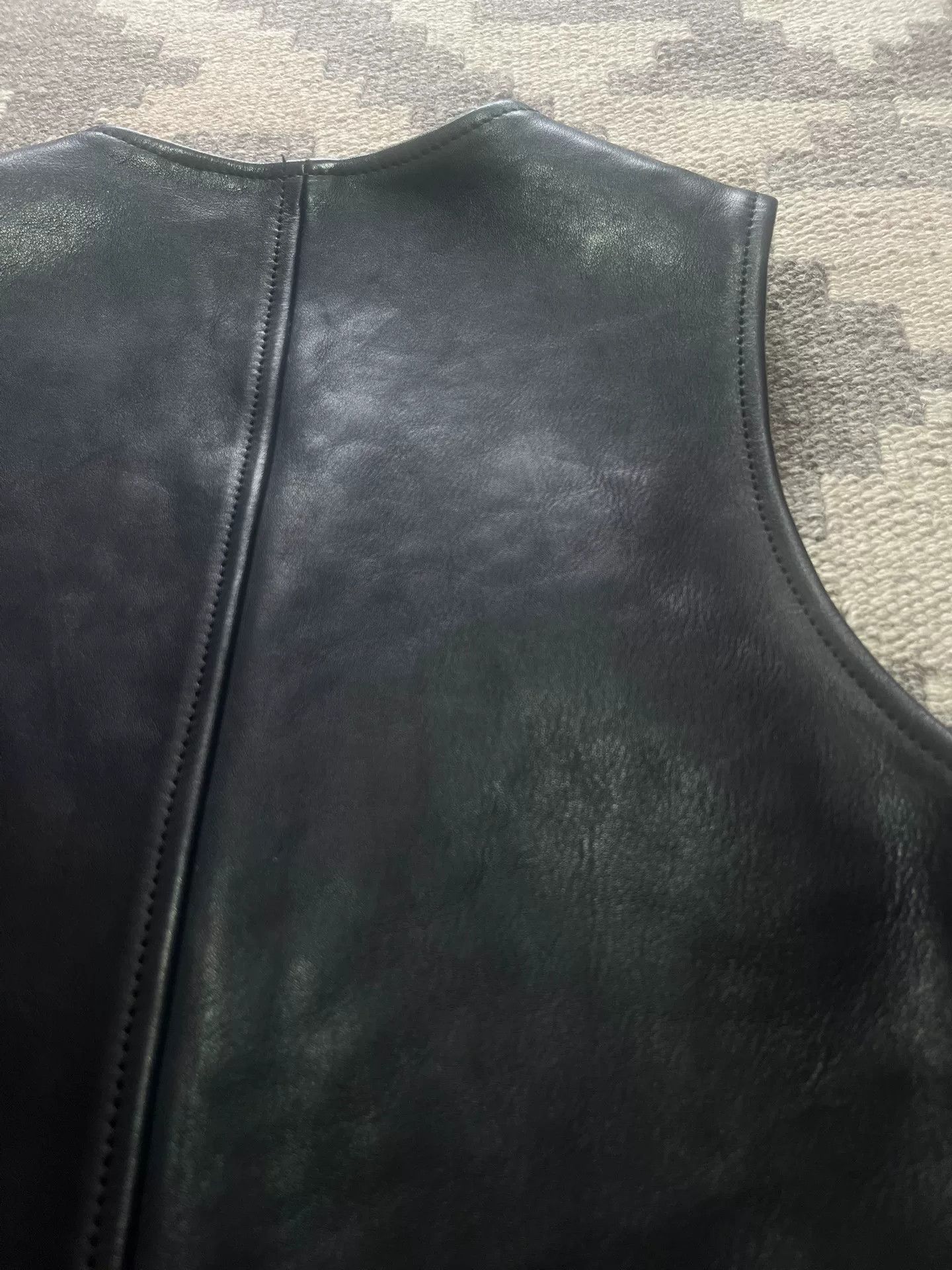 CAYL Calee Japanese Leather Vest Size US M / EU 48-50 / 2 - 7 Thumbnail