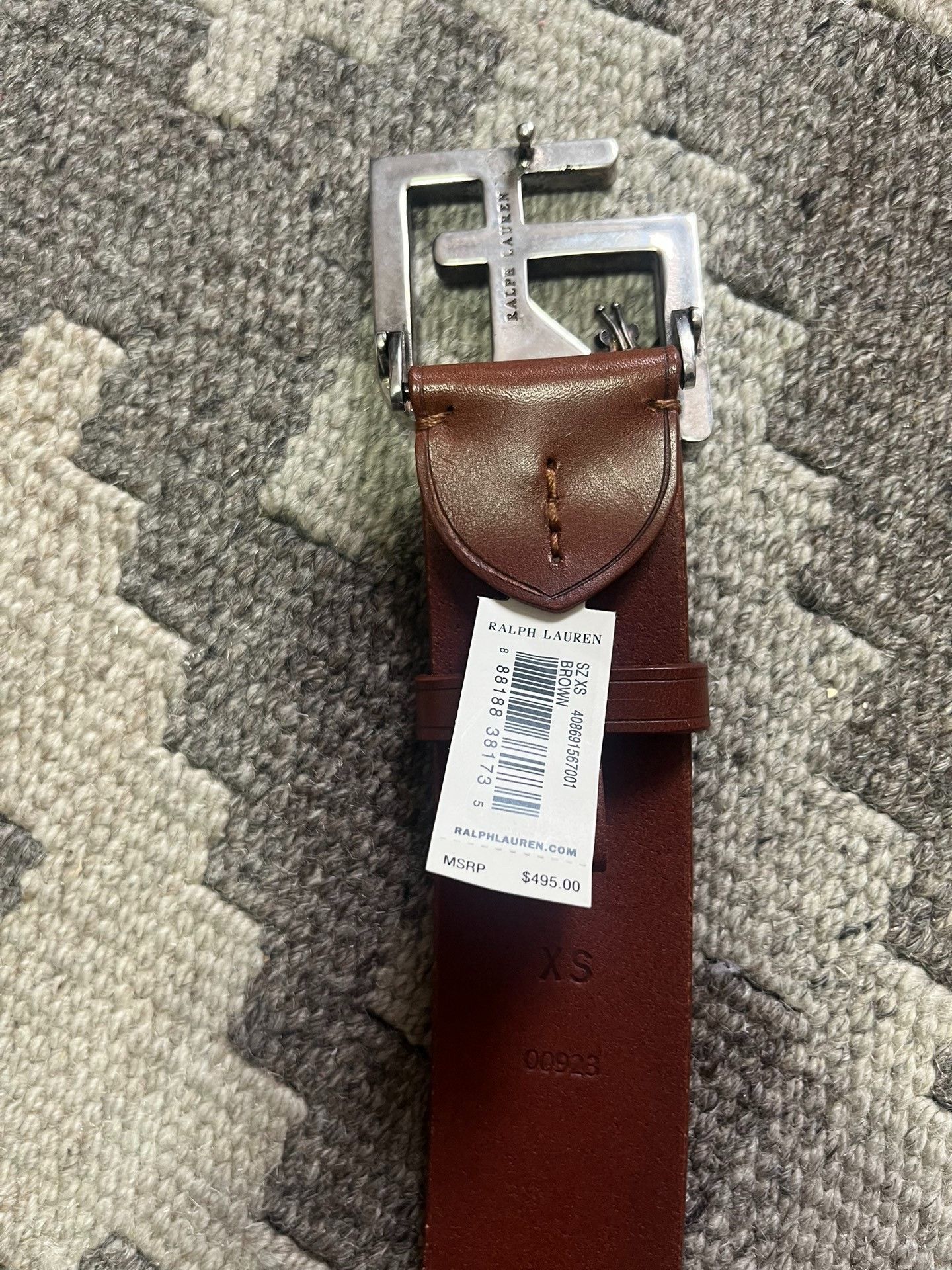 Ralph Lauren Purple Label Ralph Lauren Purple Label Engraved Belt Size ONE SIZE - 7 Thumbnail