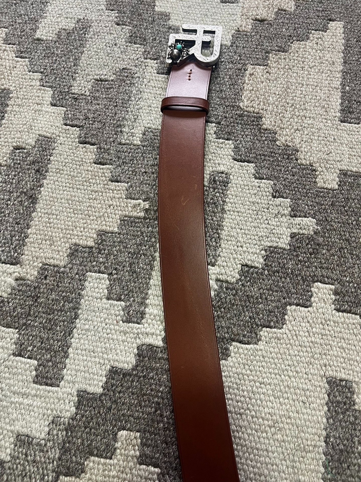 Ralph Lauren Purple Label Ralph Lauren Purple Label Engraved Belt Size ONE SIZE - 3 Thumbnail