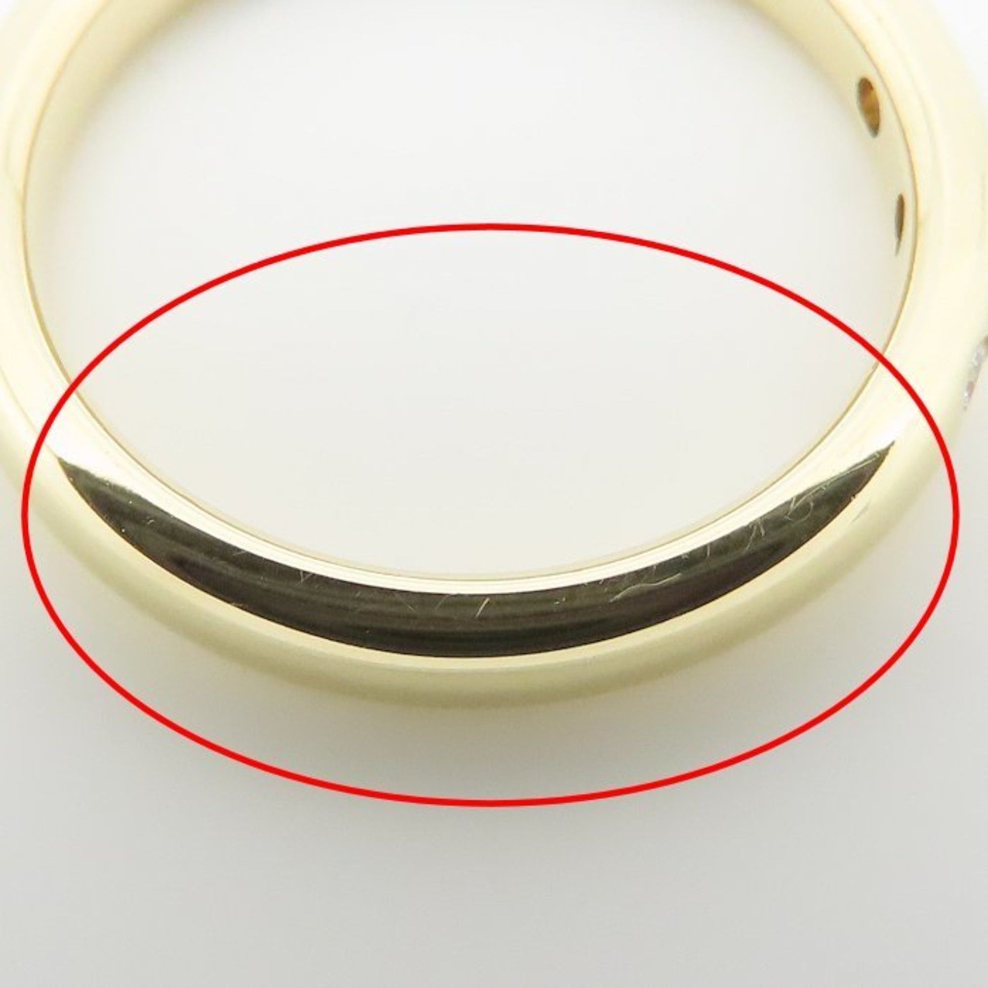 Tiffany & Co. TIFFANY & Co. Tiffany Stacking Band Ring with 3 Diamonds, 18K White Gold, Women's, 295139 Size ONE SIZE - 12 Thumbnail