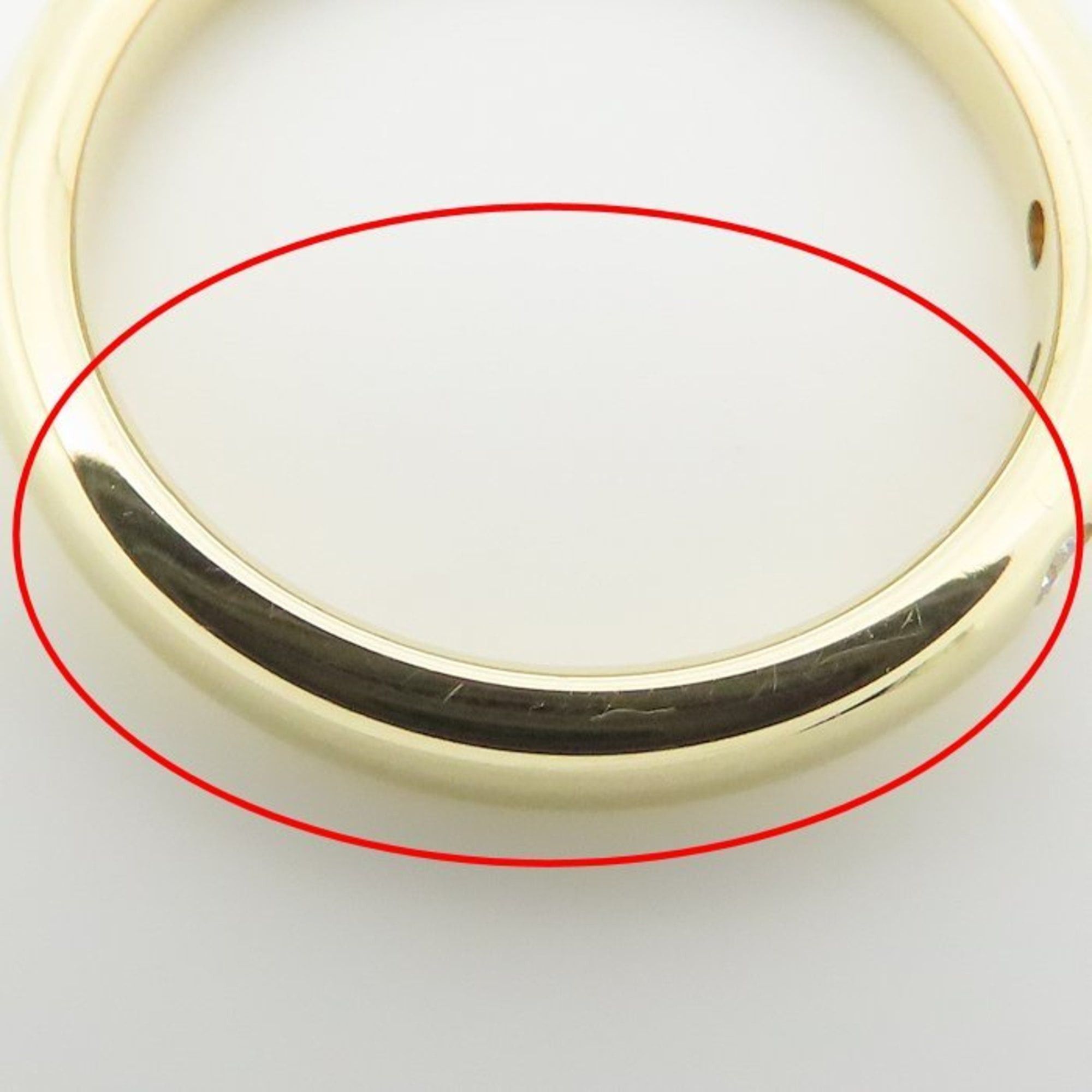 Tiffany & Co. TIFFANY & Co. Tiffany Stacking Band Ring with 3 Diamonds, 18K White Gold, Women's, 295139 Size ONE SIZE - 16 Thumbnail
