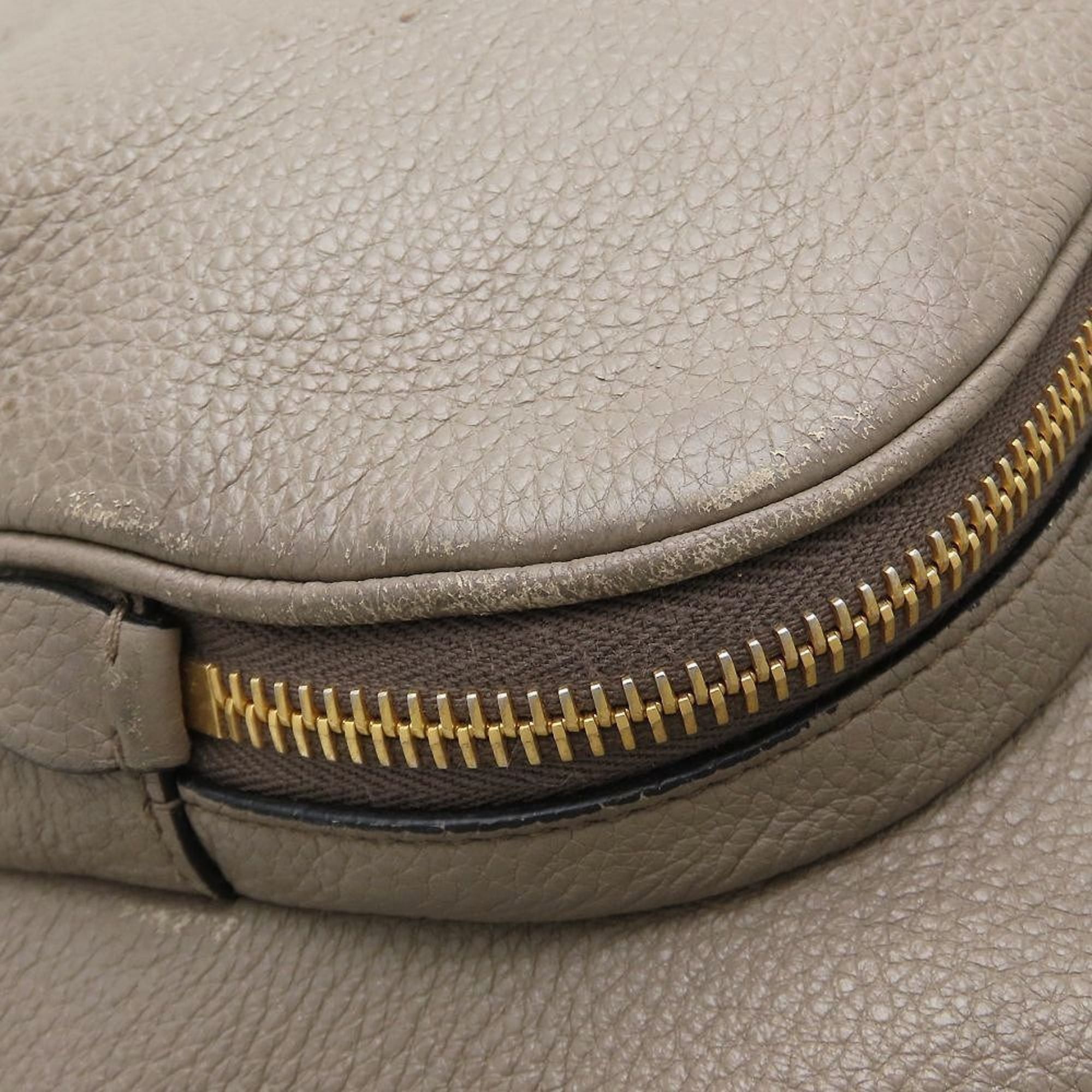 Prada PRADA 1BZ035 Backpack, Leather, Gray, Women's, 353154 Size ONE SIZE - 15 Thumbnail