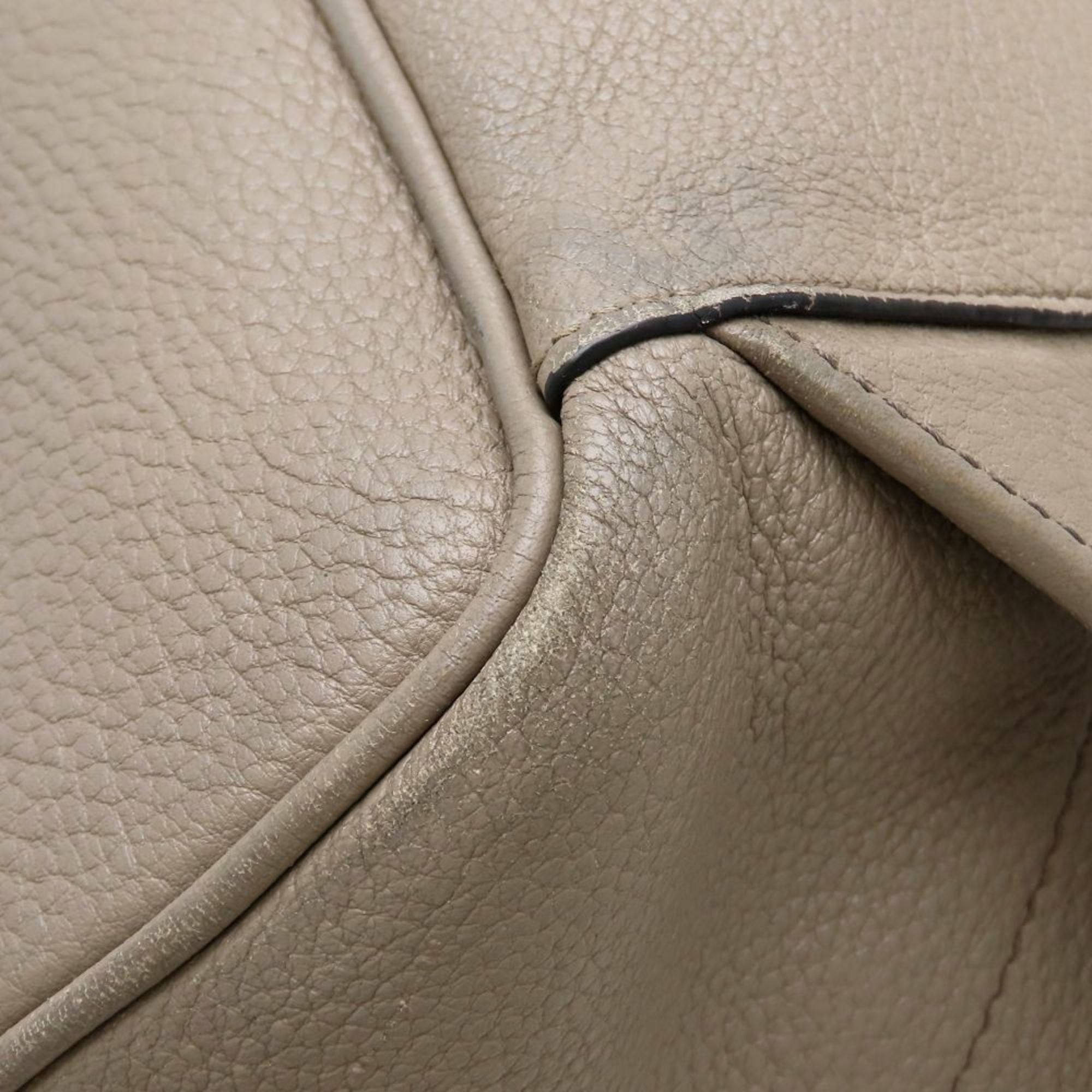 Prada PRADA 1BZ035 Backpack, Leather, Gray, Women's, 353154 Size ONE SIZE - 21 Thumbnail