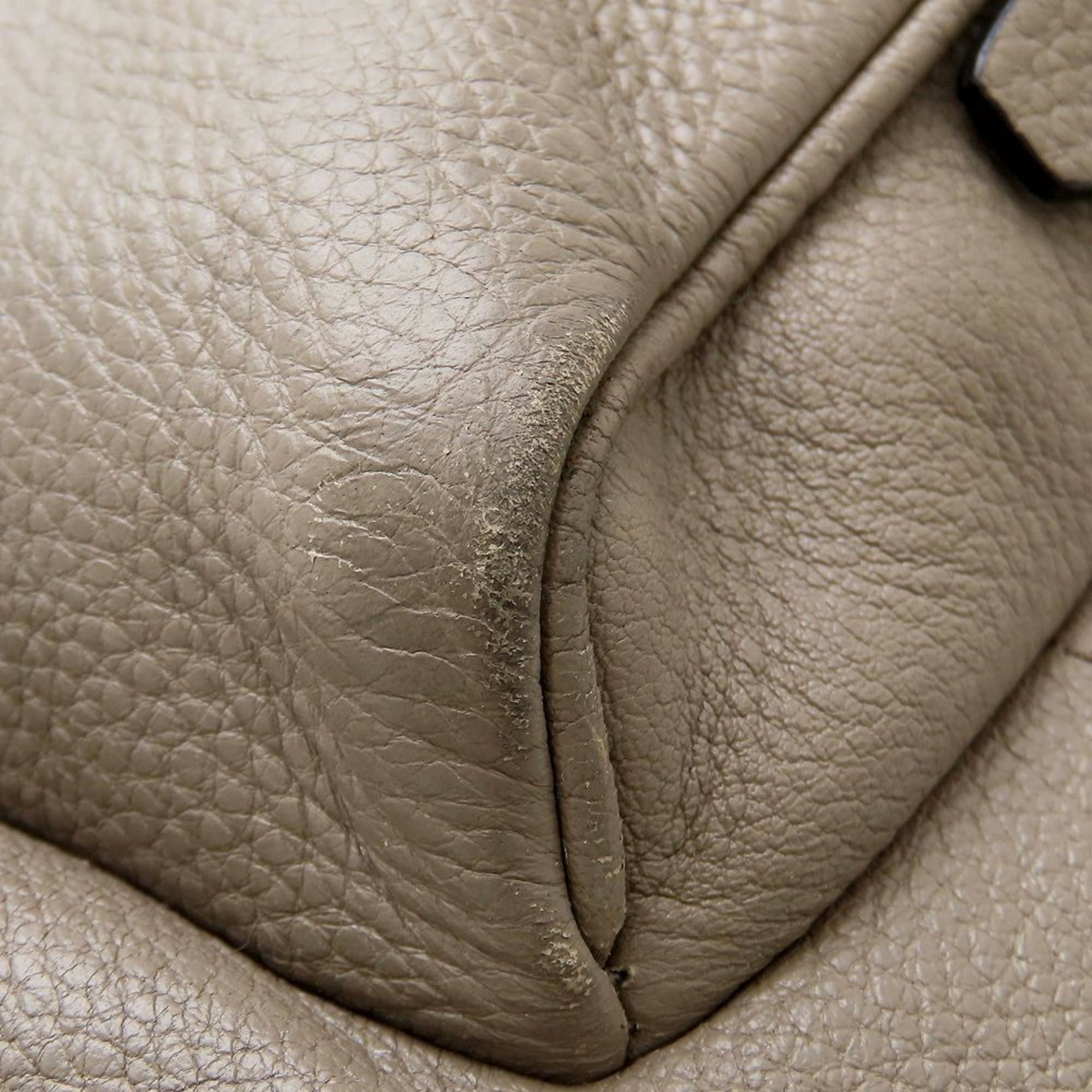 Prada PRADA 1BZ035 Backpack, Leather, Gray, Women's, 353154 Size ONE SIZE - 23 Thumbnail