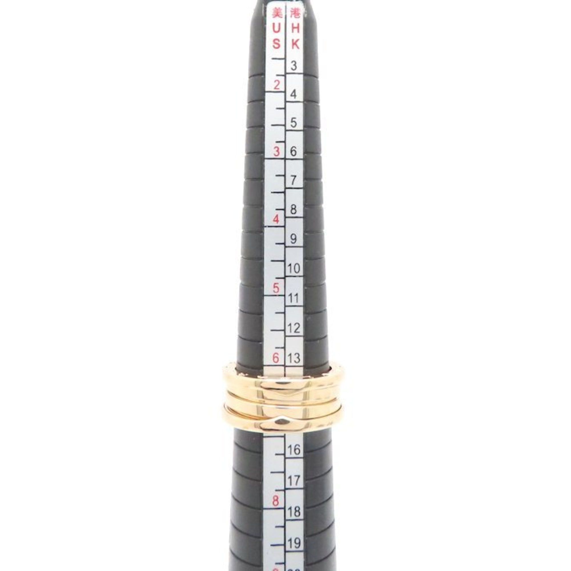 Bvlgari BVLGARI B.zero1 Ring, 3-Band, Small, #54, 18KPG, Women's, 295115 Size ONE SIZE - 7 Thumbnail