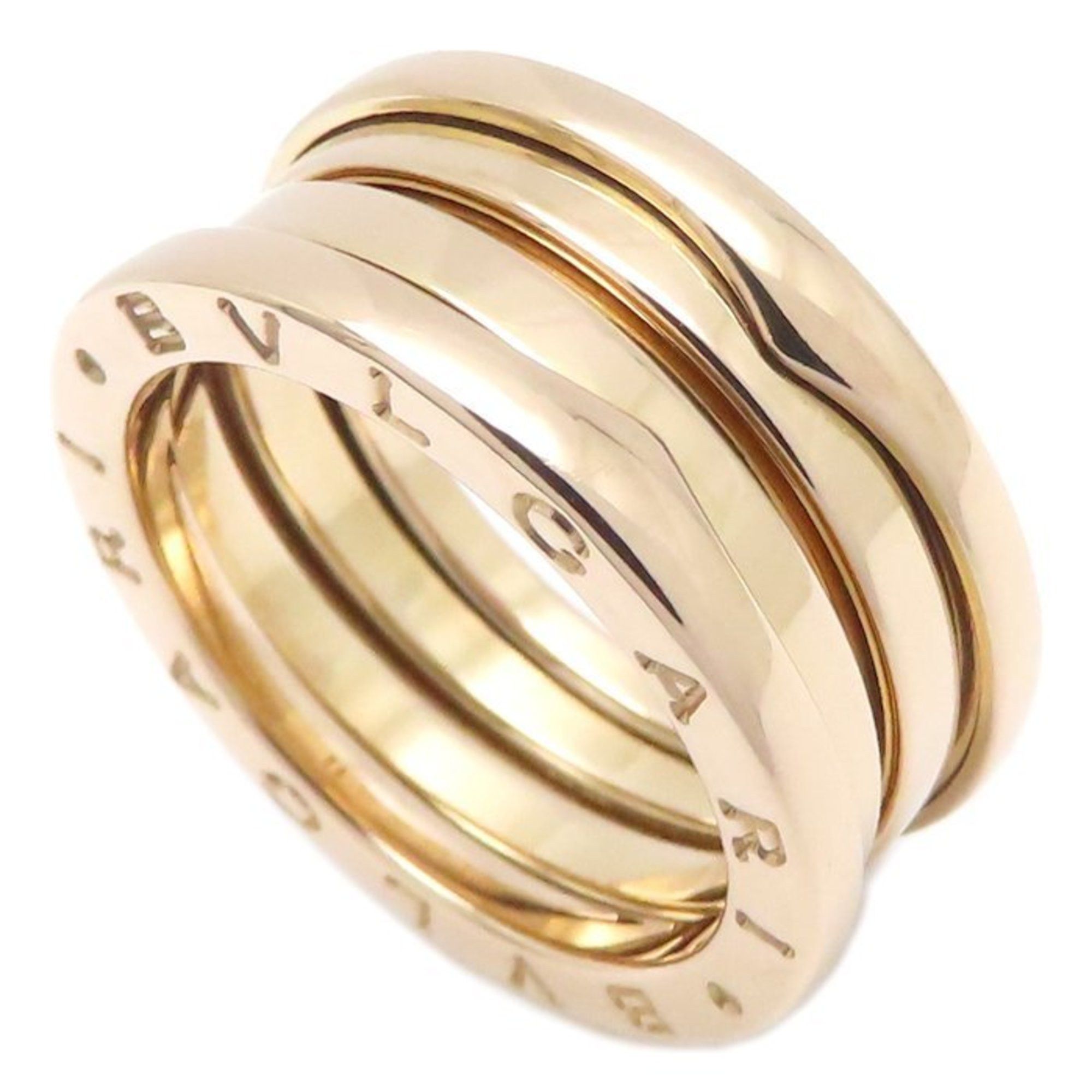 Bvlgari BVLGARI B.zero1 Ring, 3-Band, Small, #54, 18KPG, Women's, 295115 Size ONE SIZE - 2 Thumbnail