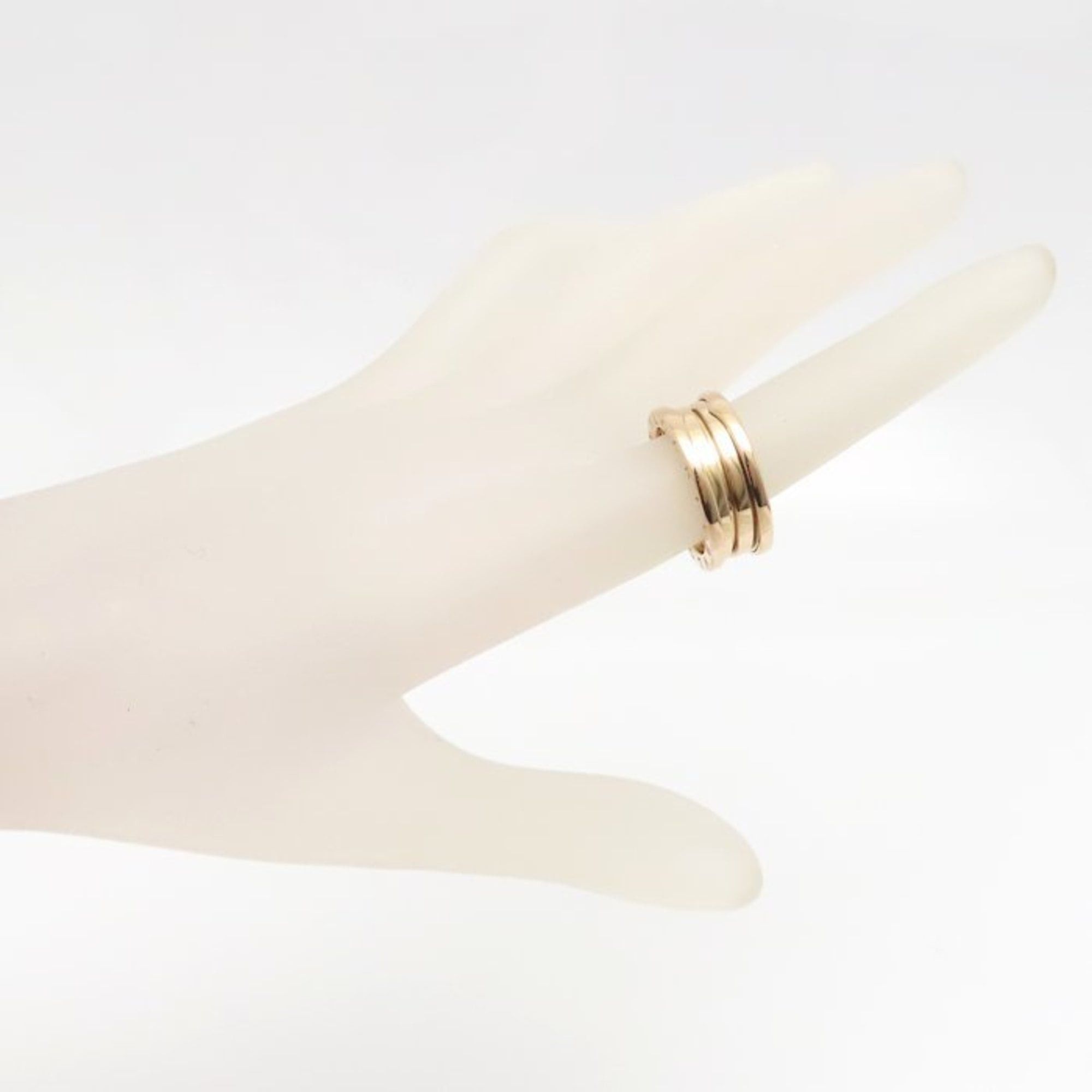 Bvlgari BVLGARI B.zero1 Ring, 3-Band, Small, #54, 18KPG, Women's, 295115 Size ONE SIZE - 3 Thumbnail