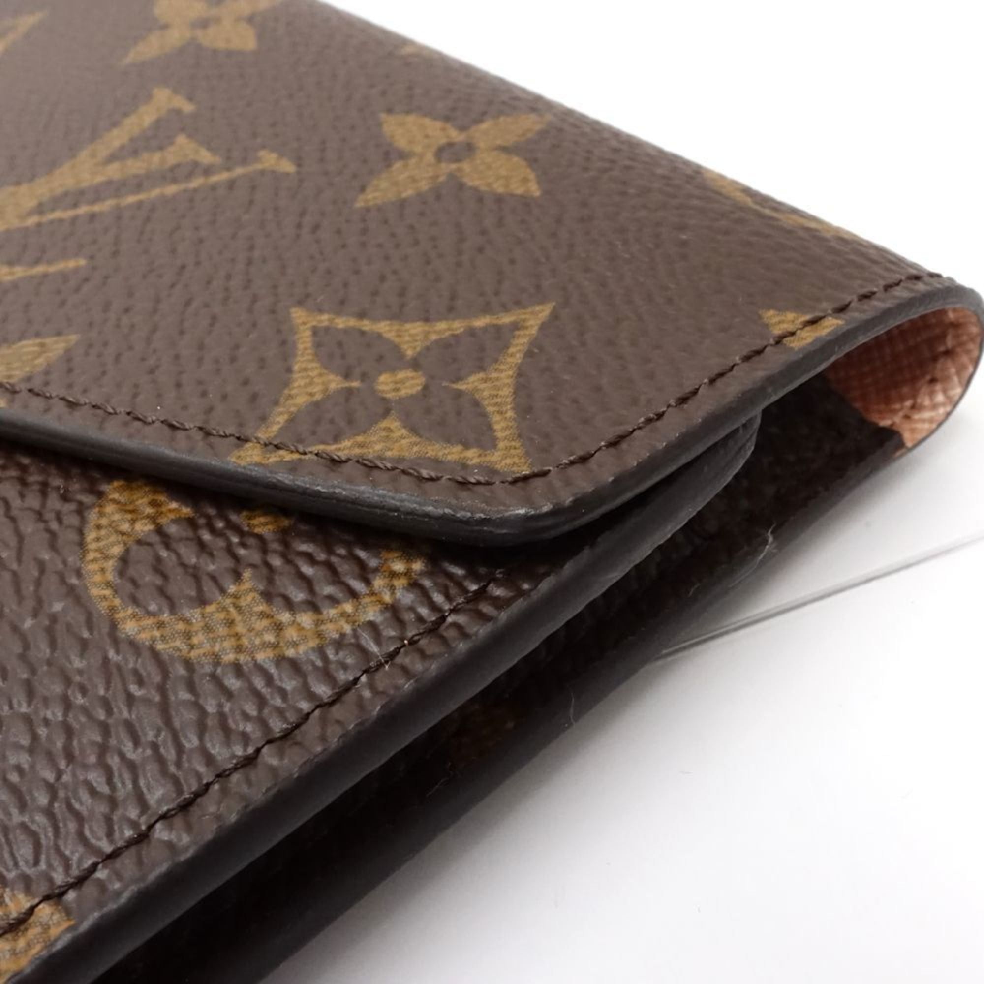 Louis Vuitton Louis Vuitton Monogram Long Wallet M41739 Portefeuille Josephine Brown Pink Women's 181965 Size ONE SIZE - 5 Thumbnail