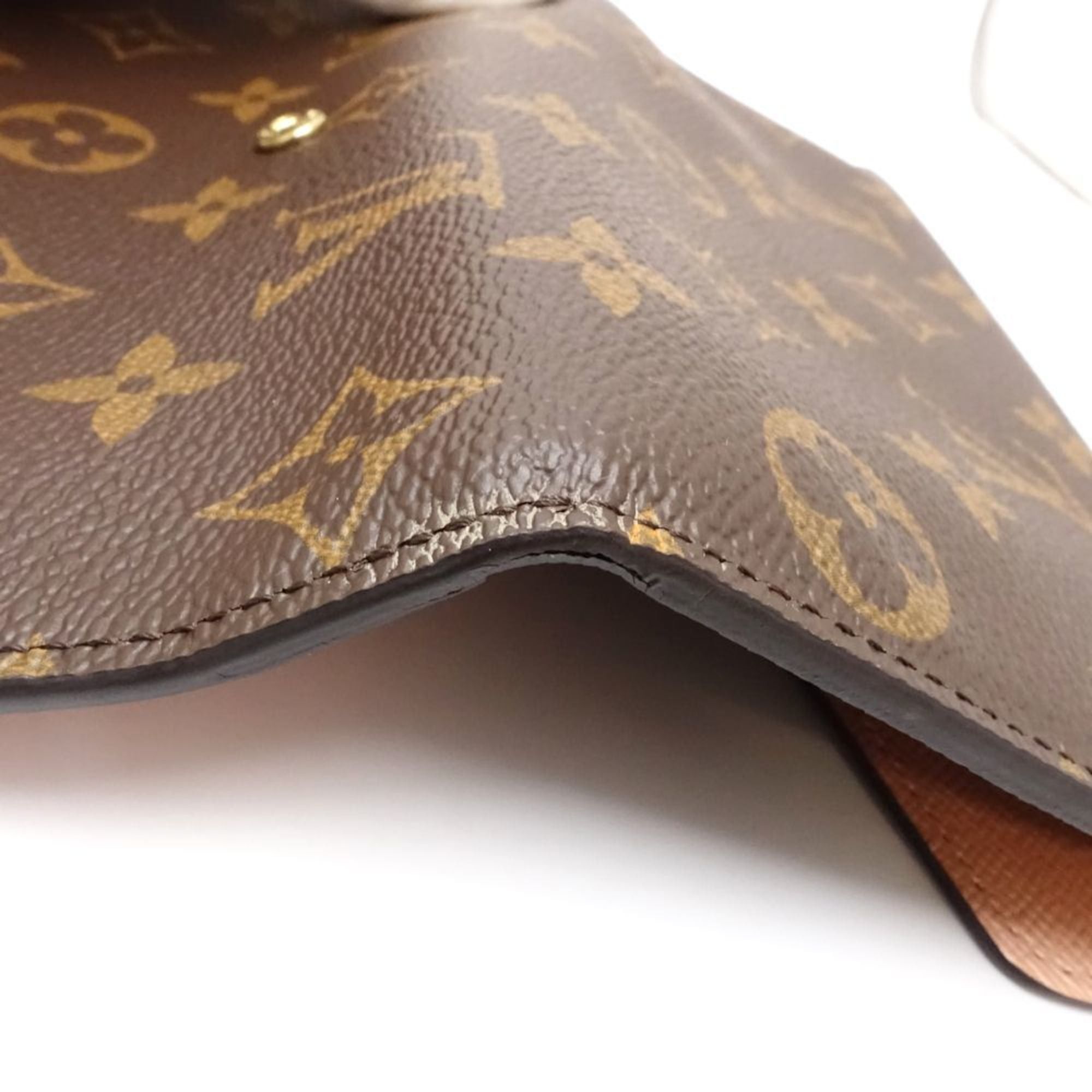 Louis Vuitton Louis Vuitton Monogram Long Wallet M41739 Portefeuille Josephine Brown Pink Women's 181965 Size ONE SIZE - 6 Thumbnail