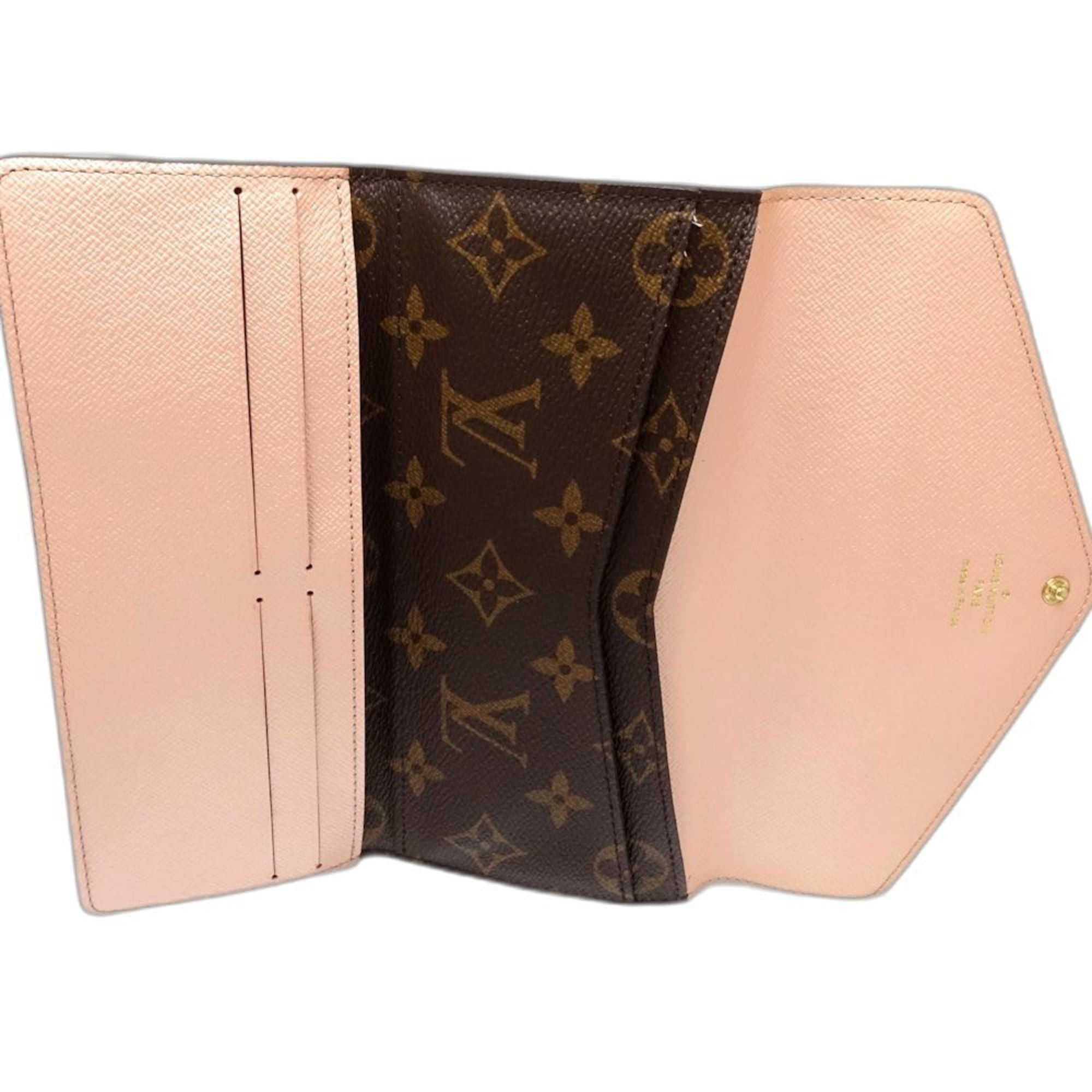 Louis Vuitton Louis Vuitton Monogram Long Wallet M41739 Portefeuille Josephine Brown Pink Women's 181965 Size ONE SIZE - 7 Thumbnail