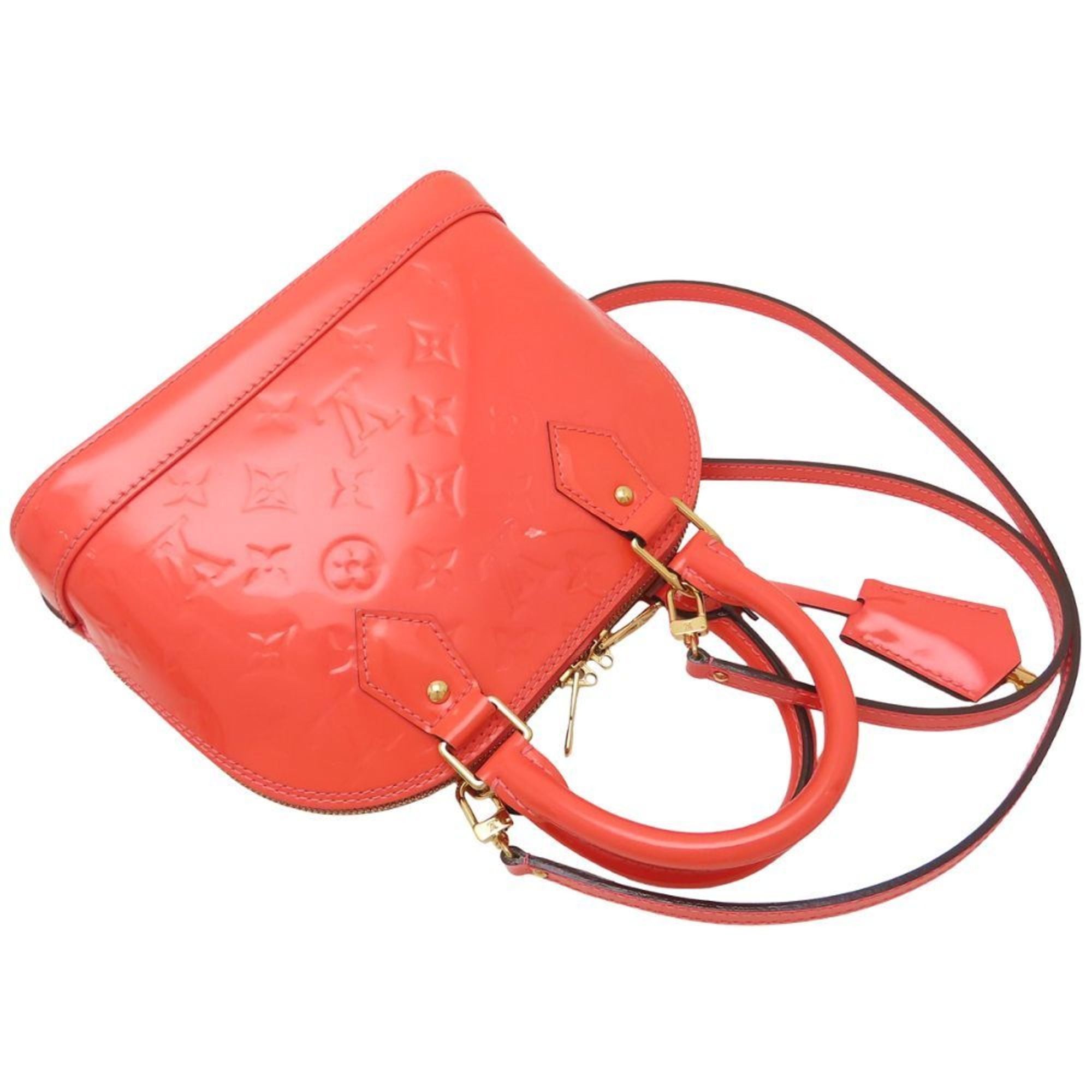 Louis Vuitton LOUIS VUITTON Vernis Alma BB M90259 2-Way Handbag Rose Rich Women's 353136 Size ONE SIZE - 5 Thumbnail