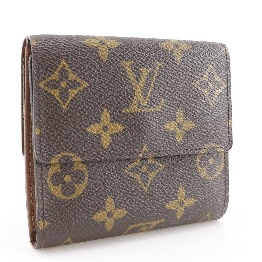 Louis Vuitton Louis Vuitton Louis Vuitton Portemonnaie Billets Cartes Crédits Monogram Wallet Textile Short Wallet M61652 DUTY FREE for USA Size ONE SIZE - 3 Thumbnail