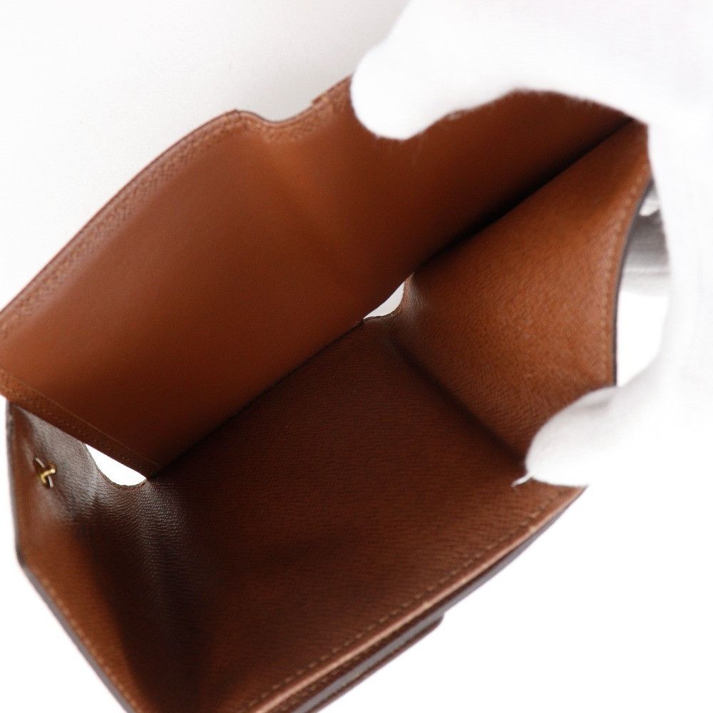 Louis Vuitton Louis Vuitton Louis Vuitton Portemonnaie Billets Cartes Crédits Monogram Wallet Textile Short Wallet M61652 DUTY FREE for USA Size ONE SIZE - 8 Thumbnail