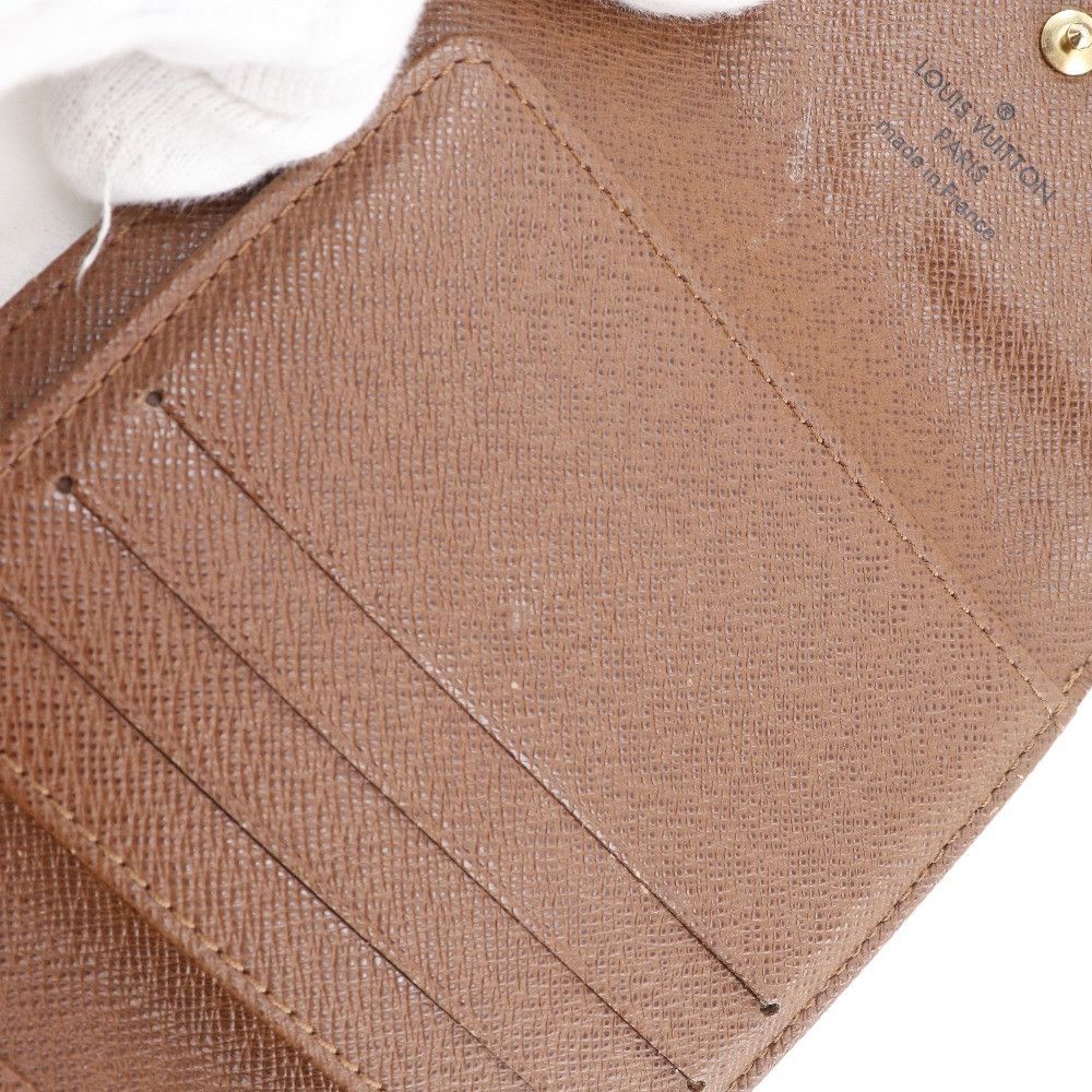 Louis Vuitton Louis Vuitton Louis Vuitton Portemonnaie Billets Cartes Crédits Monogram Wallet Textile Short Wallet M61652 DUTY FREE for USA Size ONE SIZE - 13 Thumbnail