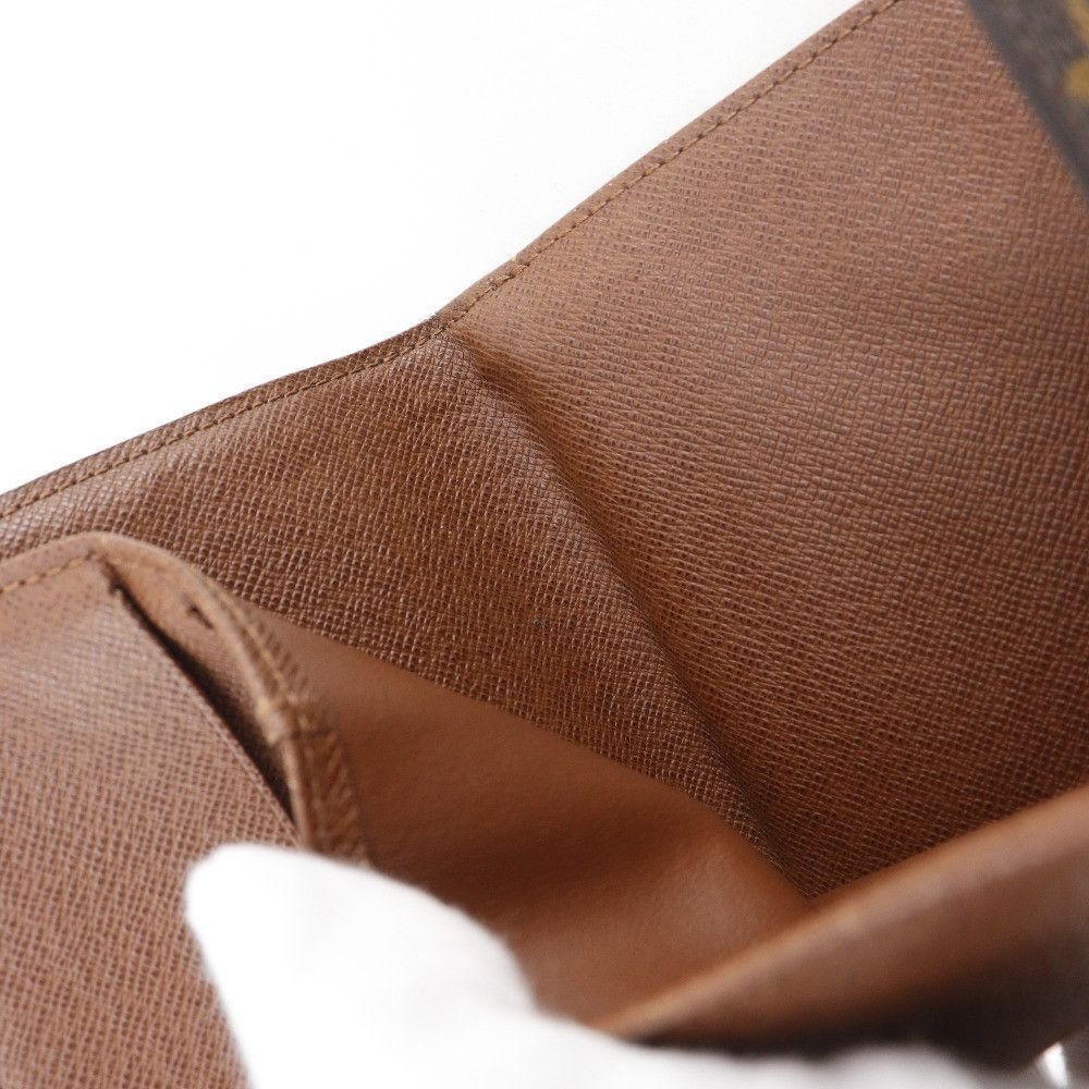 Louis Vuitton Louis Vuitton Louis Vuitton Portemonnaie Billets Cartes Crédits Monogram Wallet Textile Short Wallet M61652 DUTY FREE for USA Size ONE SIZE - 11 Thumbnail