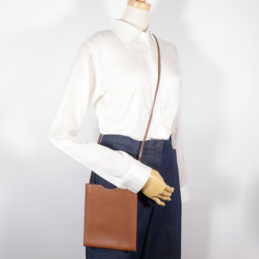 Hermes Hermes Hermès Onimetou Calf Shoulder Bag Leather Shoulder Bag DUTY FREE for USA Size ONE SIZE - 13 Thumbnail