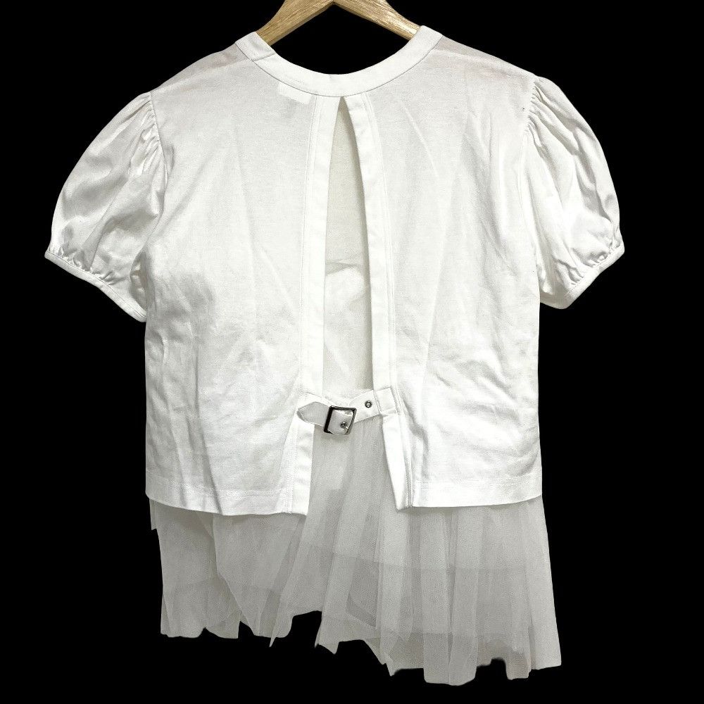 Other Other noir kei ninomiya Cotton Ponte Nylon Tulle T-shirt Textile T-Shirts DUTY FREE for USA Size ONE SIZE - 2 Thumbnail