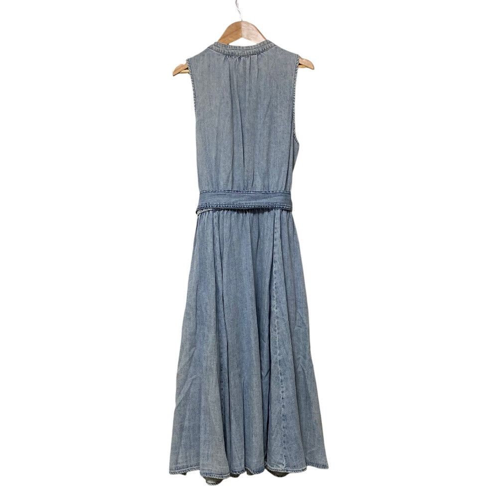 Michael Kors Michael Michael Kors Denim Sleeveless Dress Textile Dresses DUTY FREE for USA