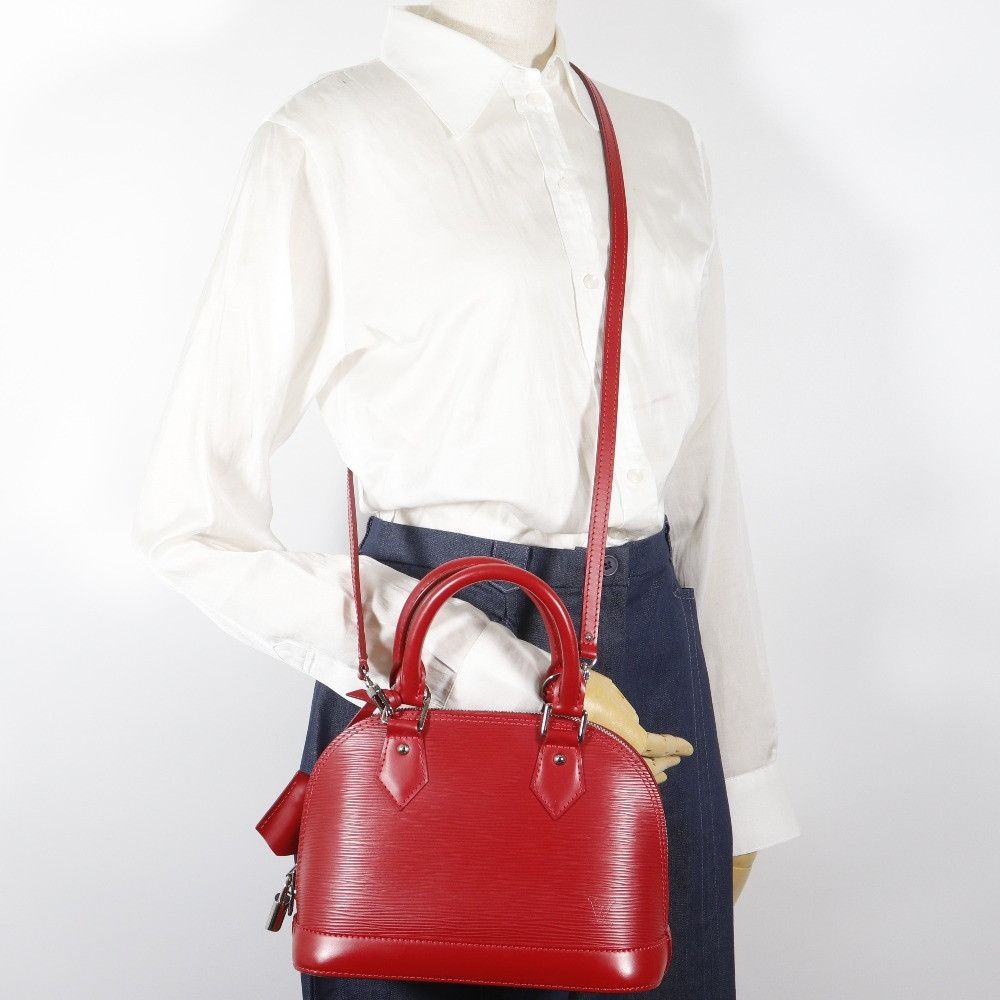 Louis Vuitton Louis Vuitton Louis Vuitton Alma BB Epi 2way bag Leather Handbag M41160 DUTY FREE for USA Size ONE SIZE - 18 Thumbnail