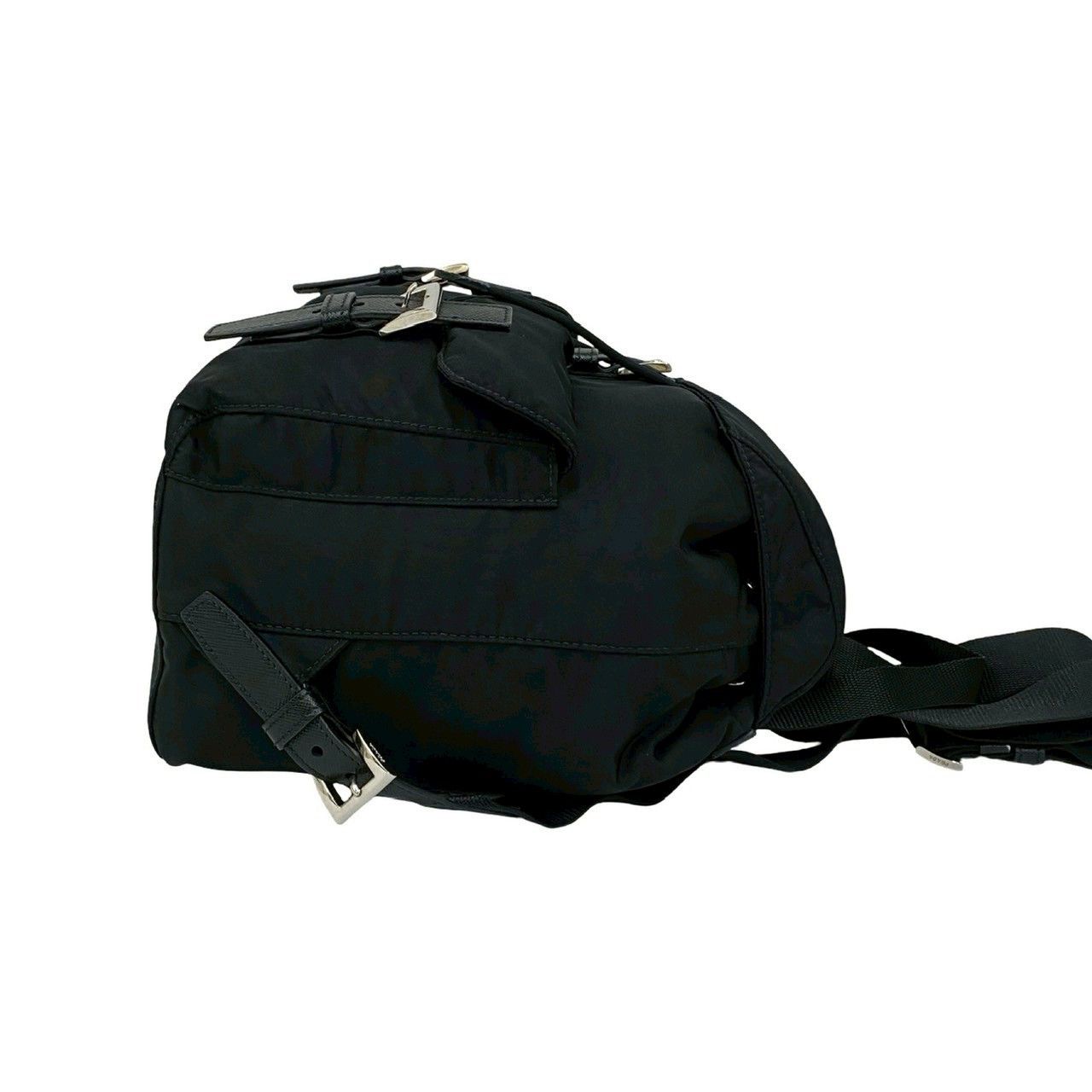 Prada Prada PRADA Tessuto Saffiano Leather Backpack Textile Backpack DUTY FREE for USA Size ONE SIZE - 7 Thumbnail