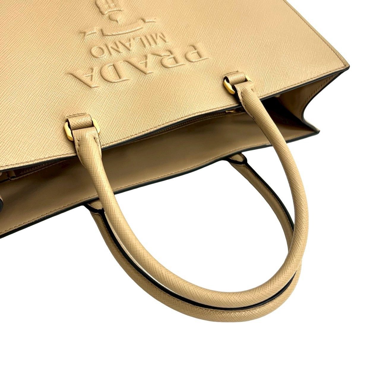 Prada Prada Prada Saffiano Leather 2way Handbag Leather Shoulder Bag DUTY FREE for USA Size ONE SIZE - 5 Thumbnail