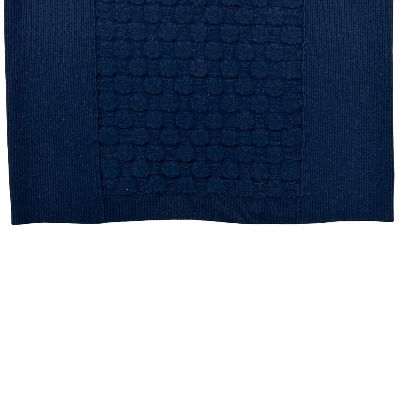 Chanel Chanel Chanel High Neck Wool Polyester Knit Top Textile Tops P38861K02706 DUTY FREE for USA Size ONE SIZE - 5 Thumbnail