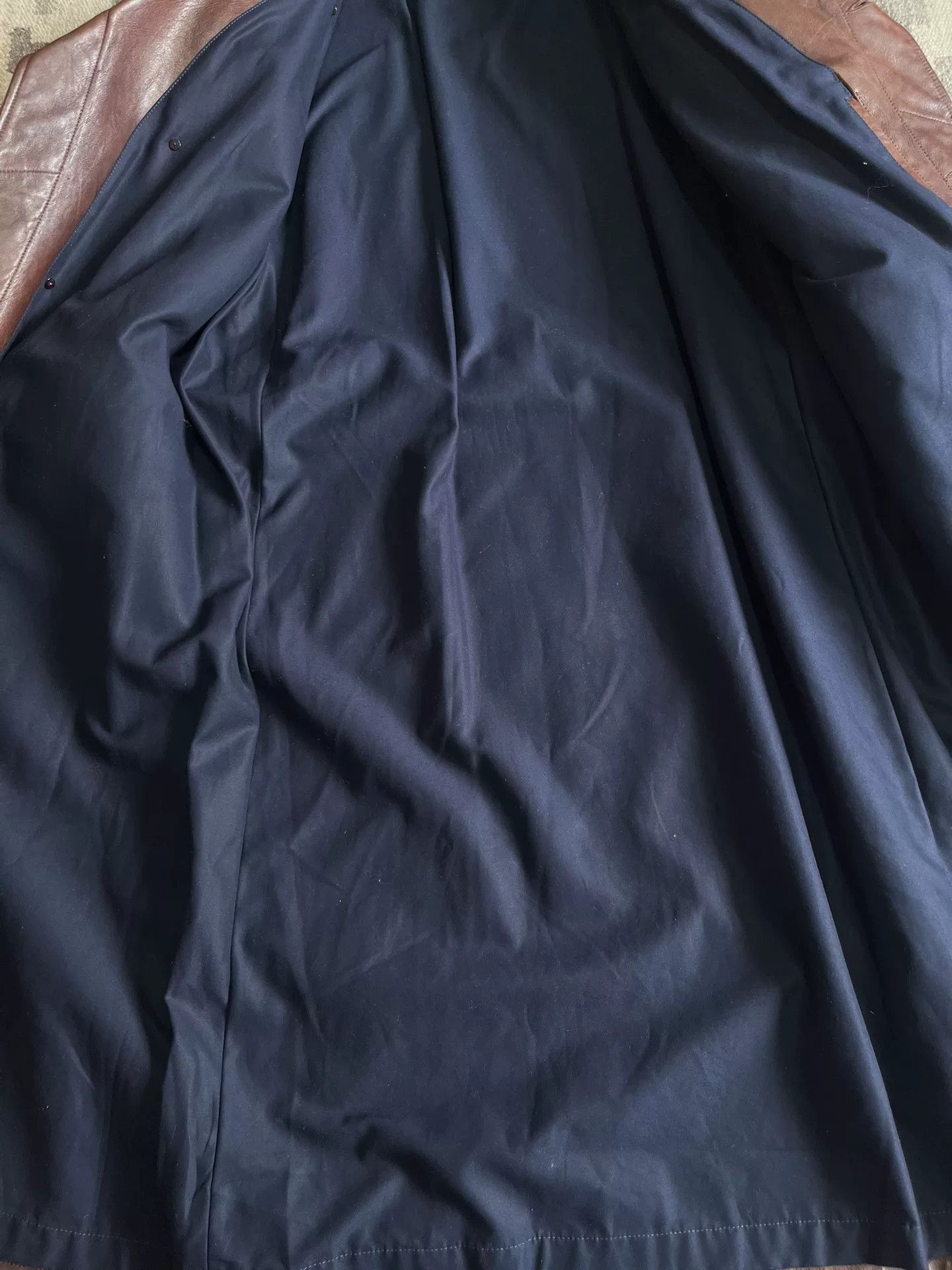 RRL Ralph Lauren Ralph Lauren Leather Motor Trench Coat Size US M / EU 48-50 / 2 - 6 Thumbnail