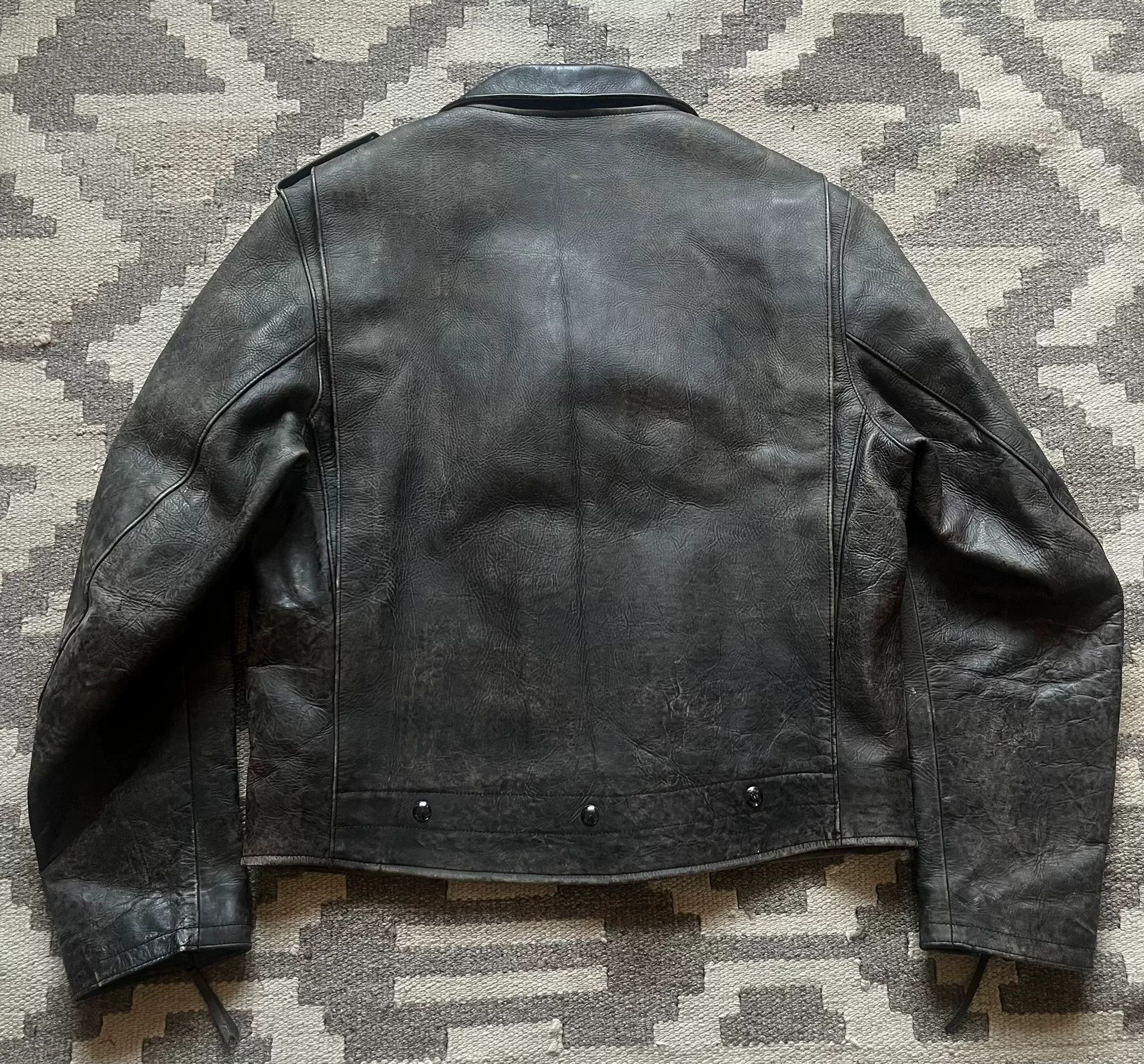 RRL Ralph Lauren Ralph Lauren BUCO Prototype Leather Jacket Size US L / EU 52-54 / 3 - 7 Thumbnail