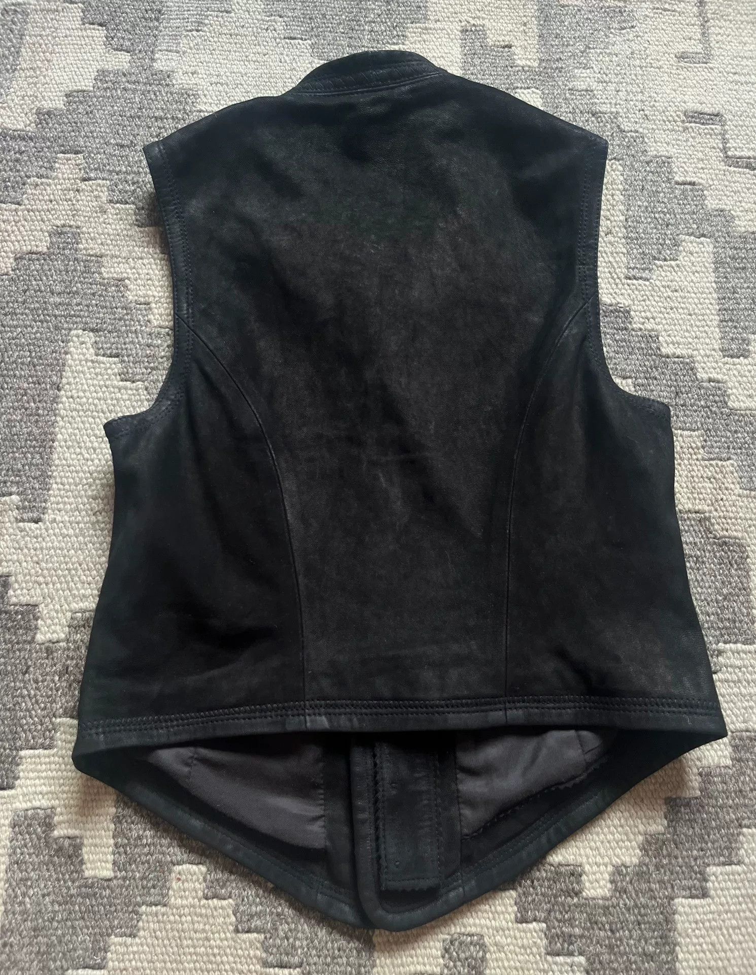 RRL Ralph Lauren Ralph Lauren Vintage Leather Vest Size M / US 6-8 / IT 42-44 - 4 Thumbnail