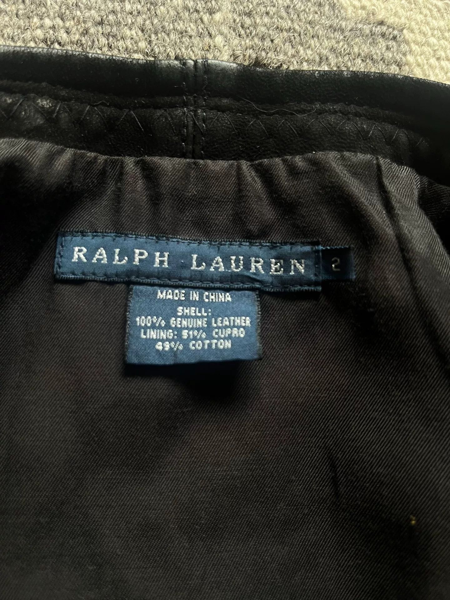 RRL Ralph Lauren Ralph Lauren Vintage Leather Vest Size M / US 6-8 / IT 42-44 - 5 Thumbnail
