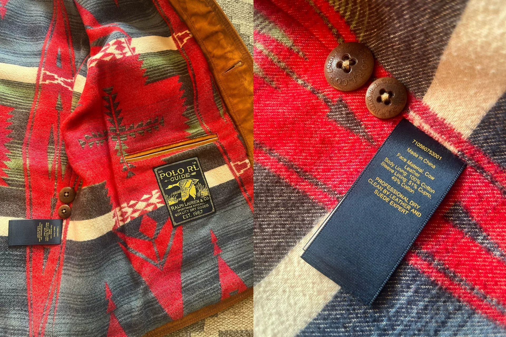 RRL Ralph Lauren Ralph Lauren RRL Leather Safari Vest Size US M / EU 48-50 / 2 - 7 Thumbnail