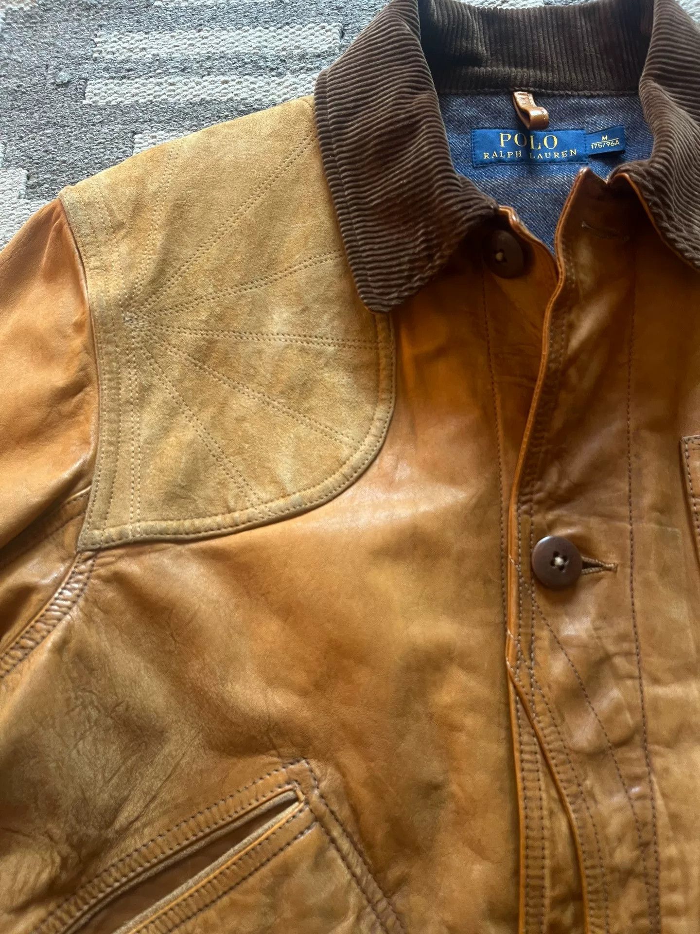 RRL Ralph Lauren Ralph Lauren RRL Leather Safari Vest Size US M / EU 48-50 / 2 - 4 Thumbnail