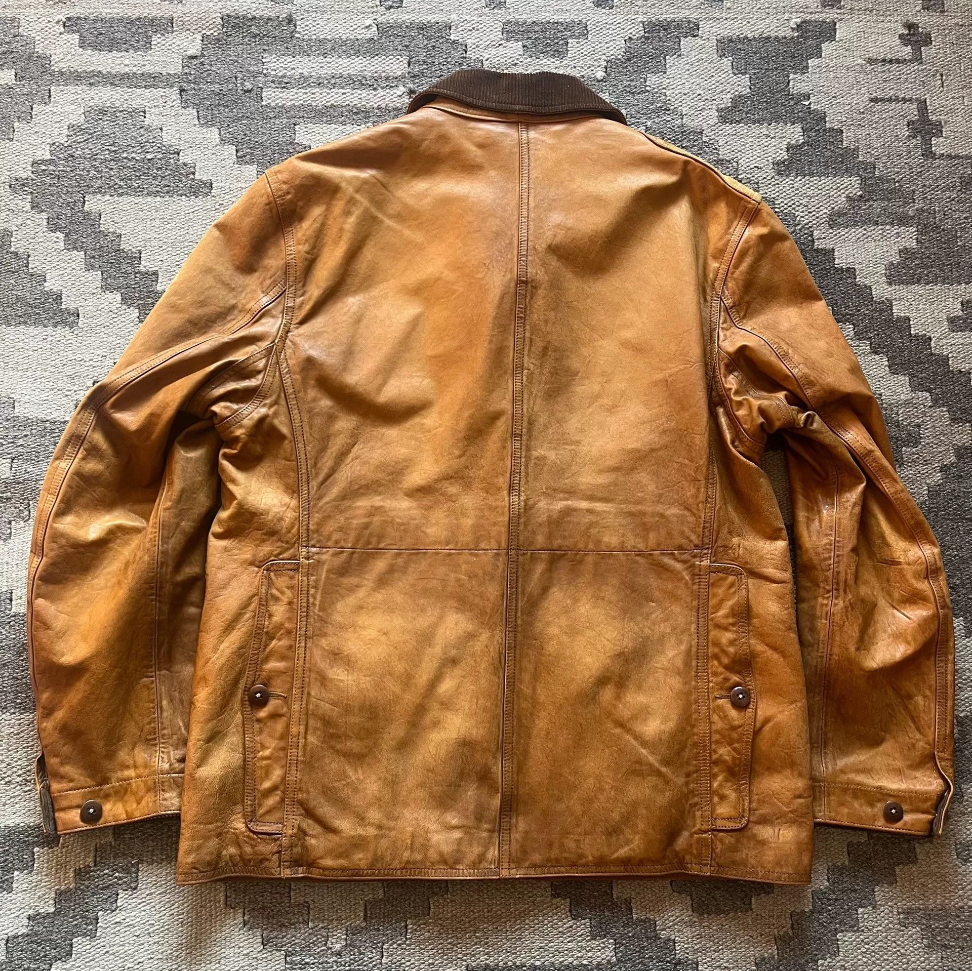 RRL Ralph Lauren Ralph Lauren RRL Leather Safari Vest Size US M / EU 48-50 / 2 - 8 Thumbnail