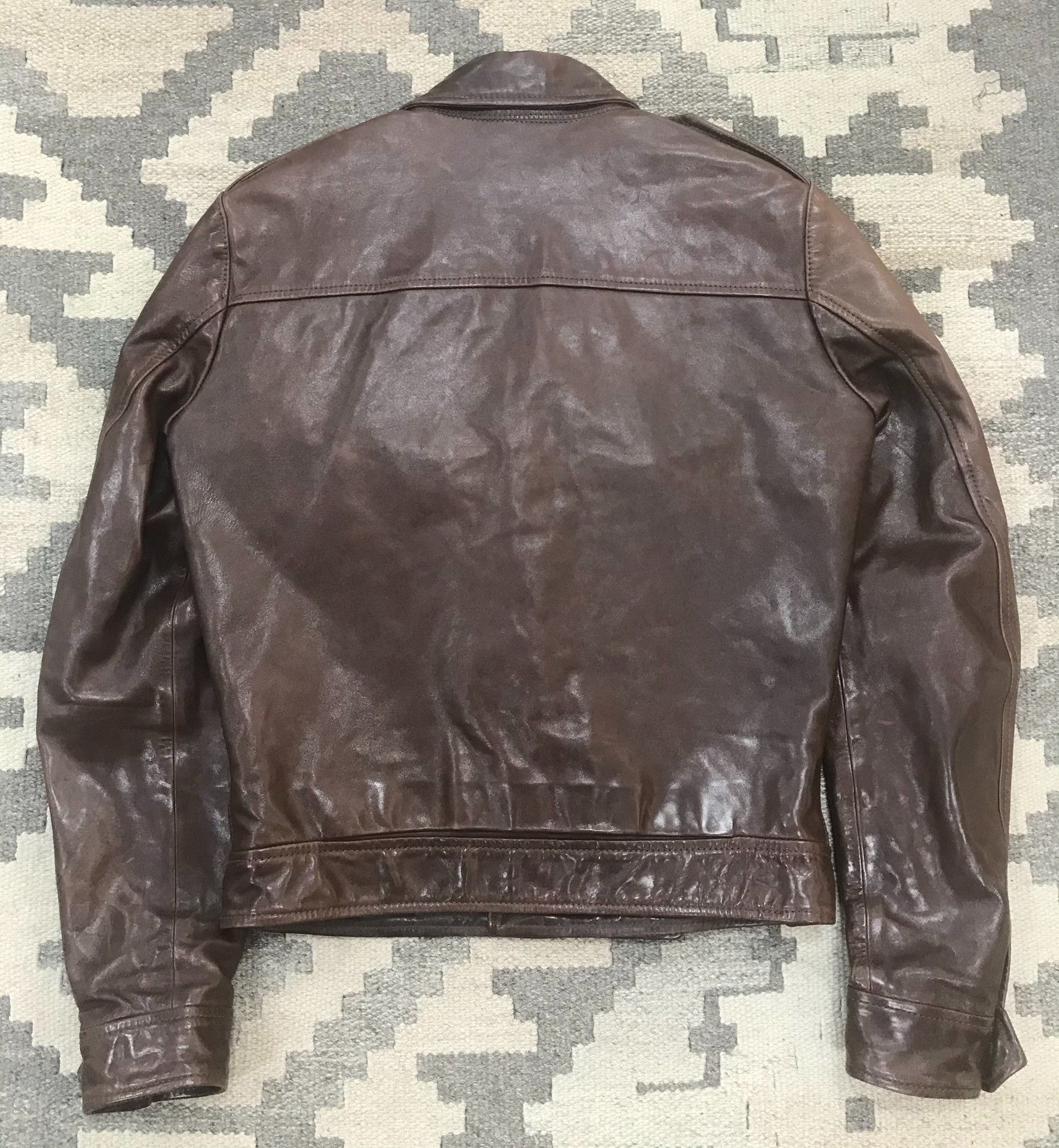 Dsquared2 Dsquared2 Military Style Leather Vest Size US M / EU 48-50 / 2 - 7 Thumbnail