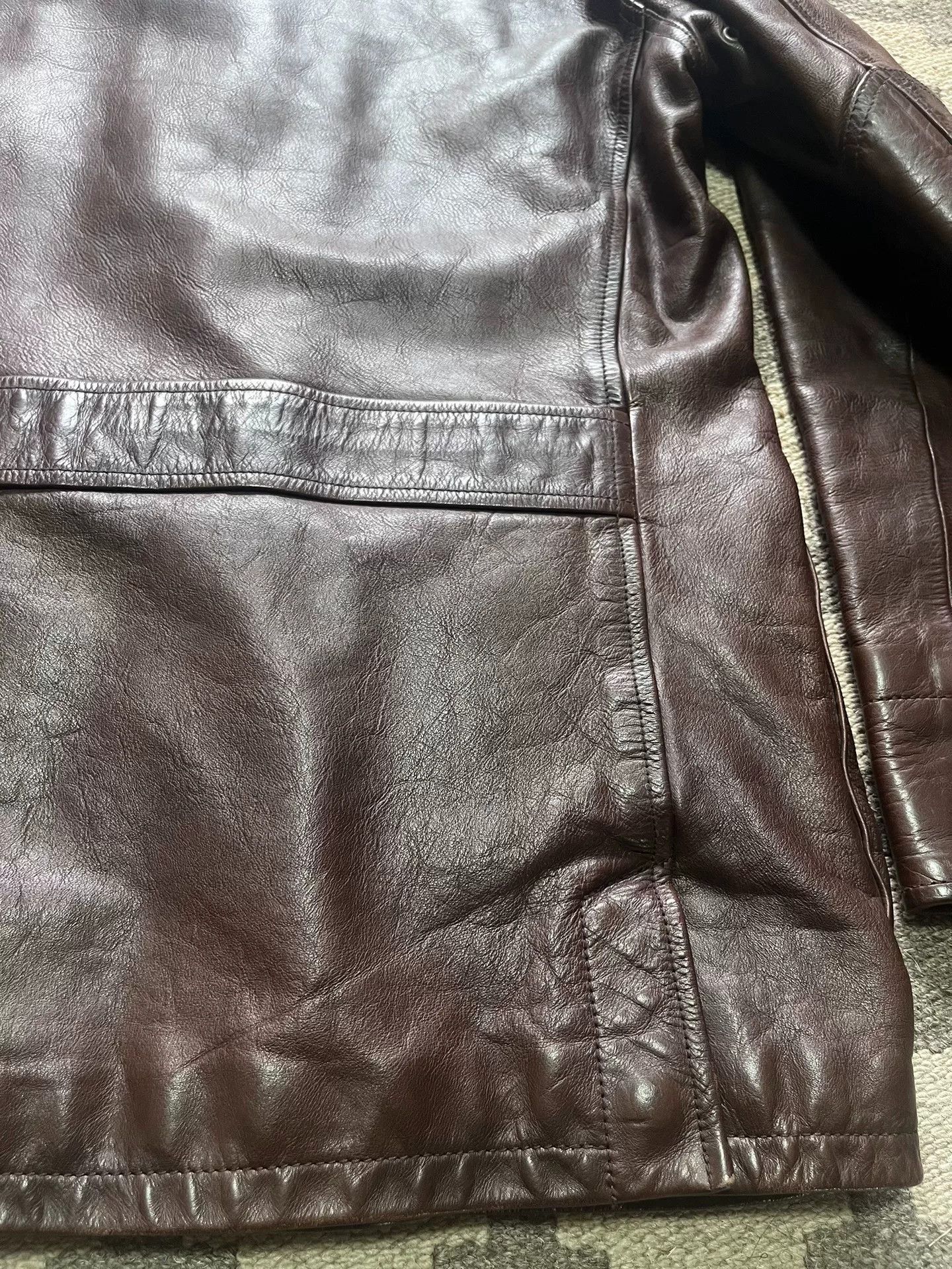 RRL Ralph Lauren Ralph Lauren RRL Leather Hunting Vest Size US S / EU 44-46 / 1 - 9 Thumbnail