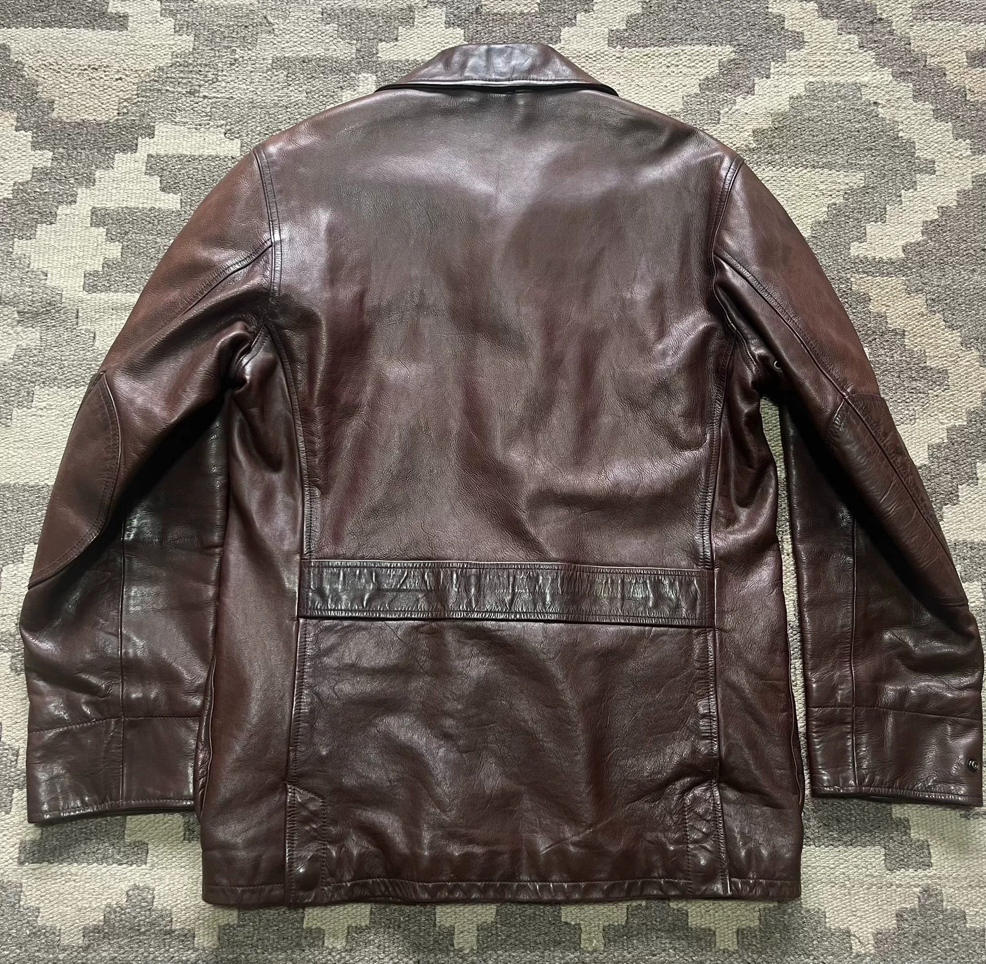 RRL Ralph Lauren Ralph Lauren RRL Leather Hunting Vest Size US S / EU 44-46 / 1 - 8 Thumbnail