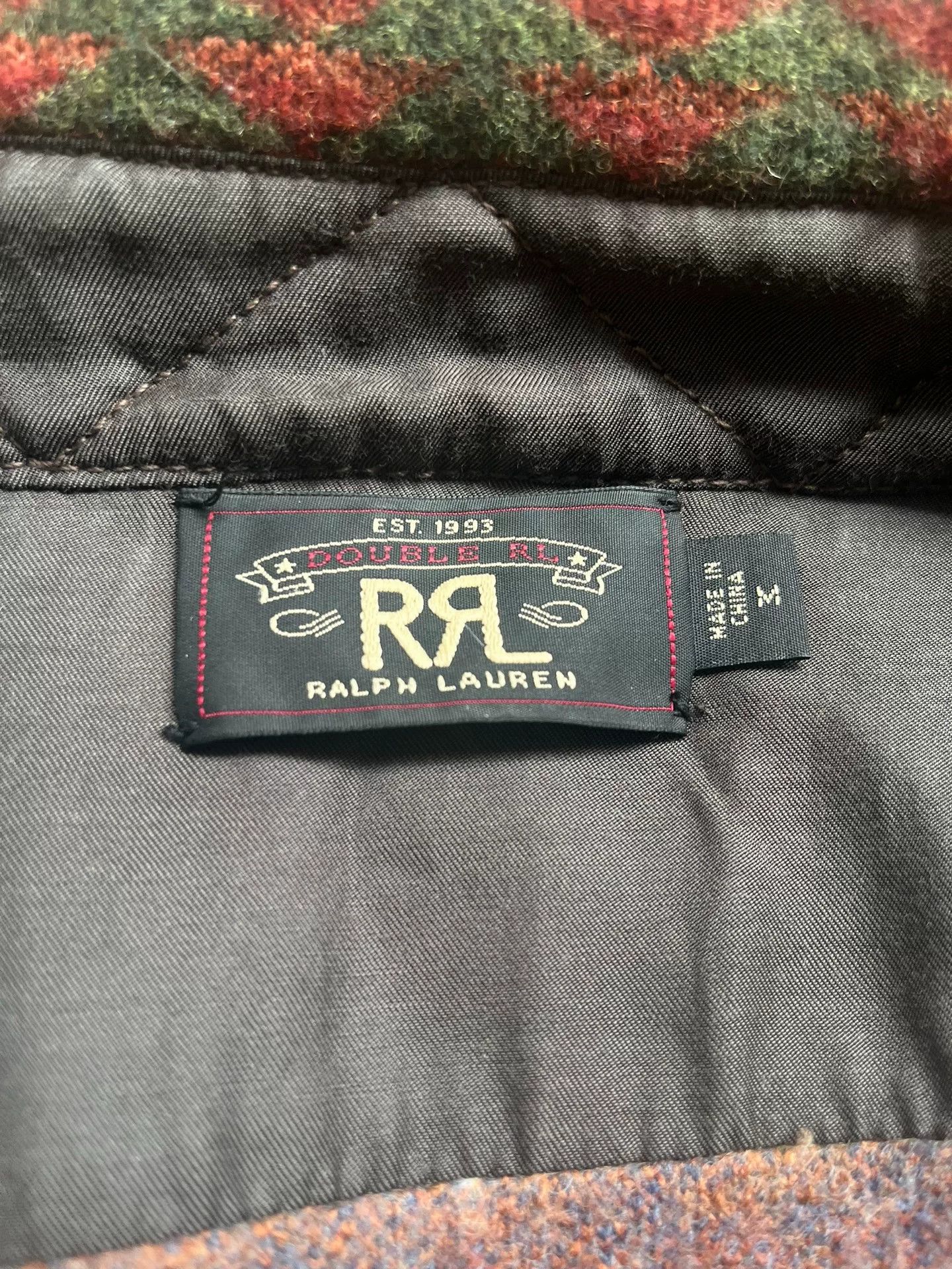 RRL Ralph Lauren Ralph Lauren RRL Wool Southwest Shirt Size US M / EU 48-50 / 2 - 5 Thumbnail