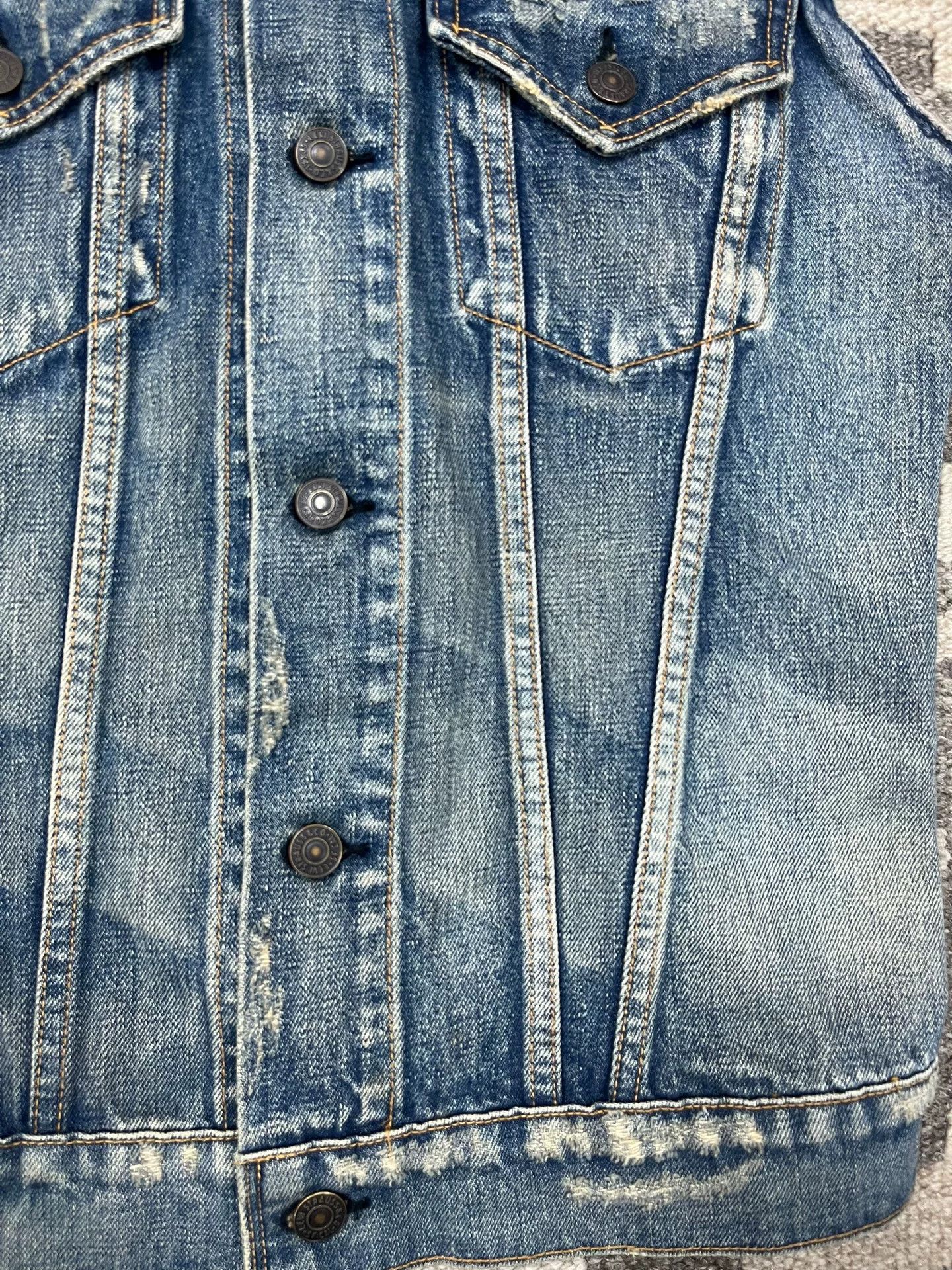 LVC LVC Denim Vest with Lightning Size US M / EU 48-50 / 2 - 3 Thumbnail