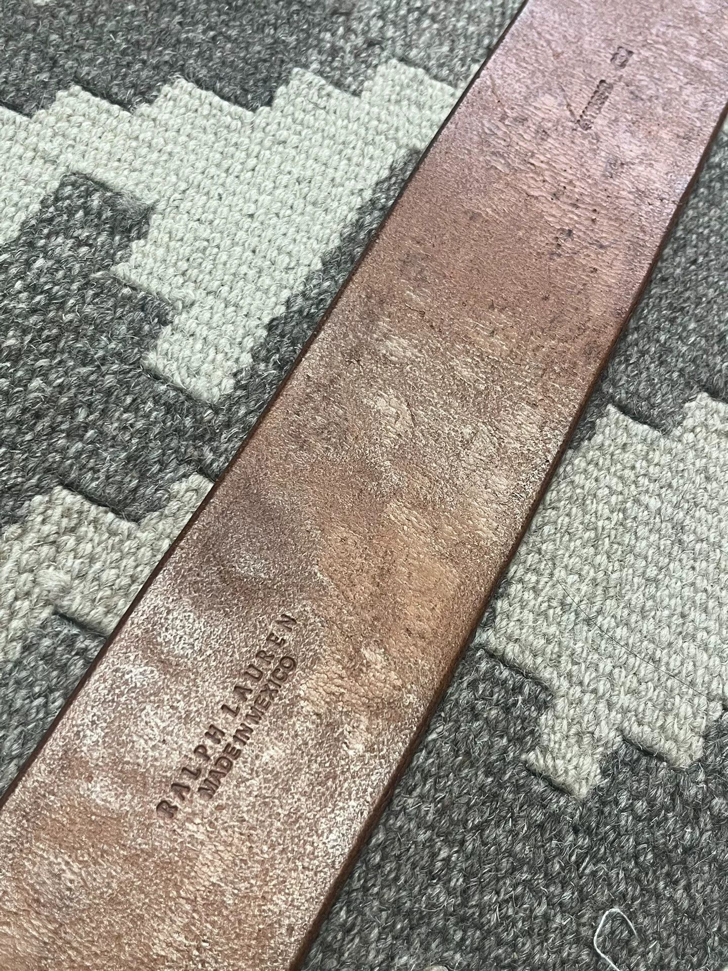RRL Ralph Lauren Ralph Lauren Handcrafted Embossed Belt Size ONE SIZE - 6 Thumbnail