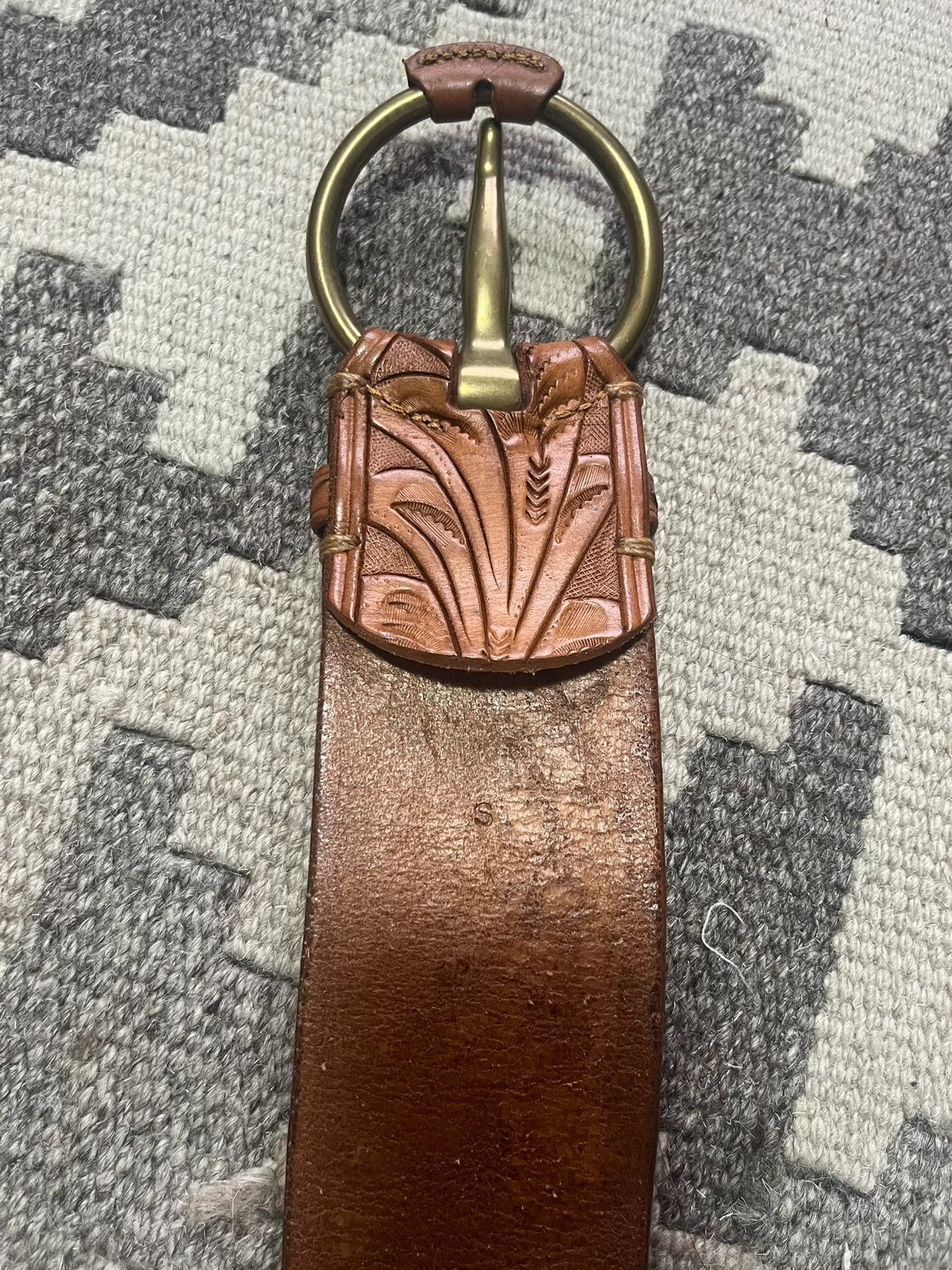 RRL Ralph Lauren Ralph Lauren Handcrafted Embossed Belt Size ONE SIZE - 5 Thumbnail