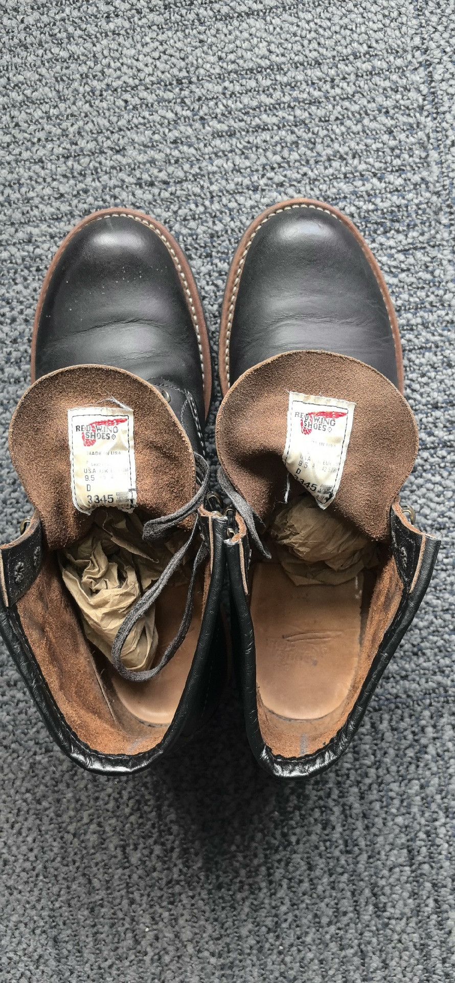 Red Wing Red Wing 3345 Leather Work Boots Size US 9.5 / EU 42-43 - 5 Thumbnail
