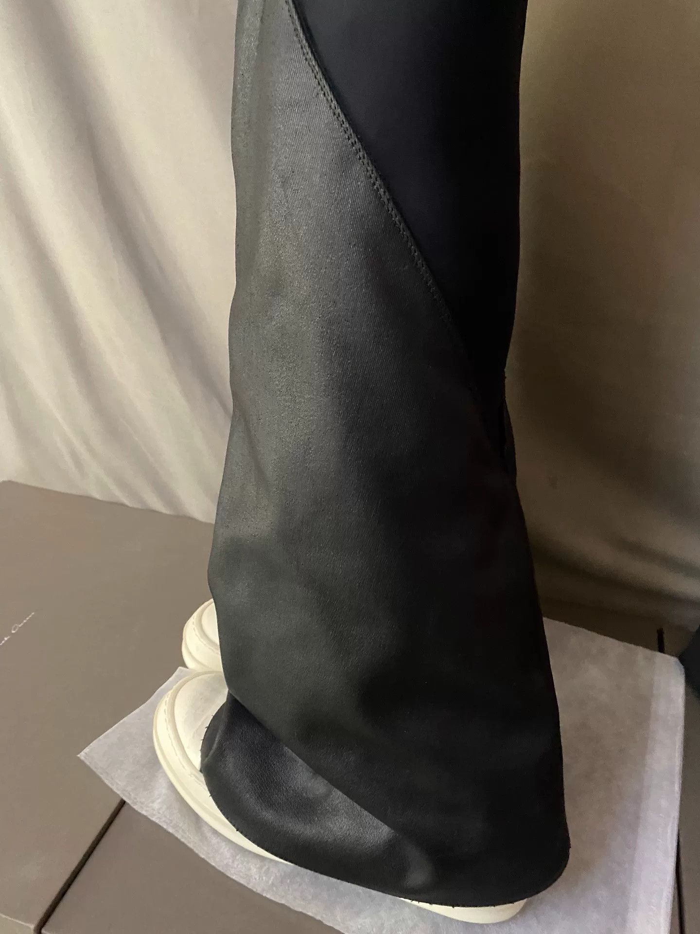 Rick Owens Rick Owens Waxed Panel Pocket Boots Size US 7 / IT 37 - 2 Thumbnail
