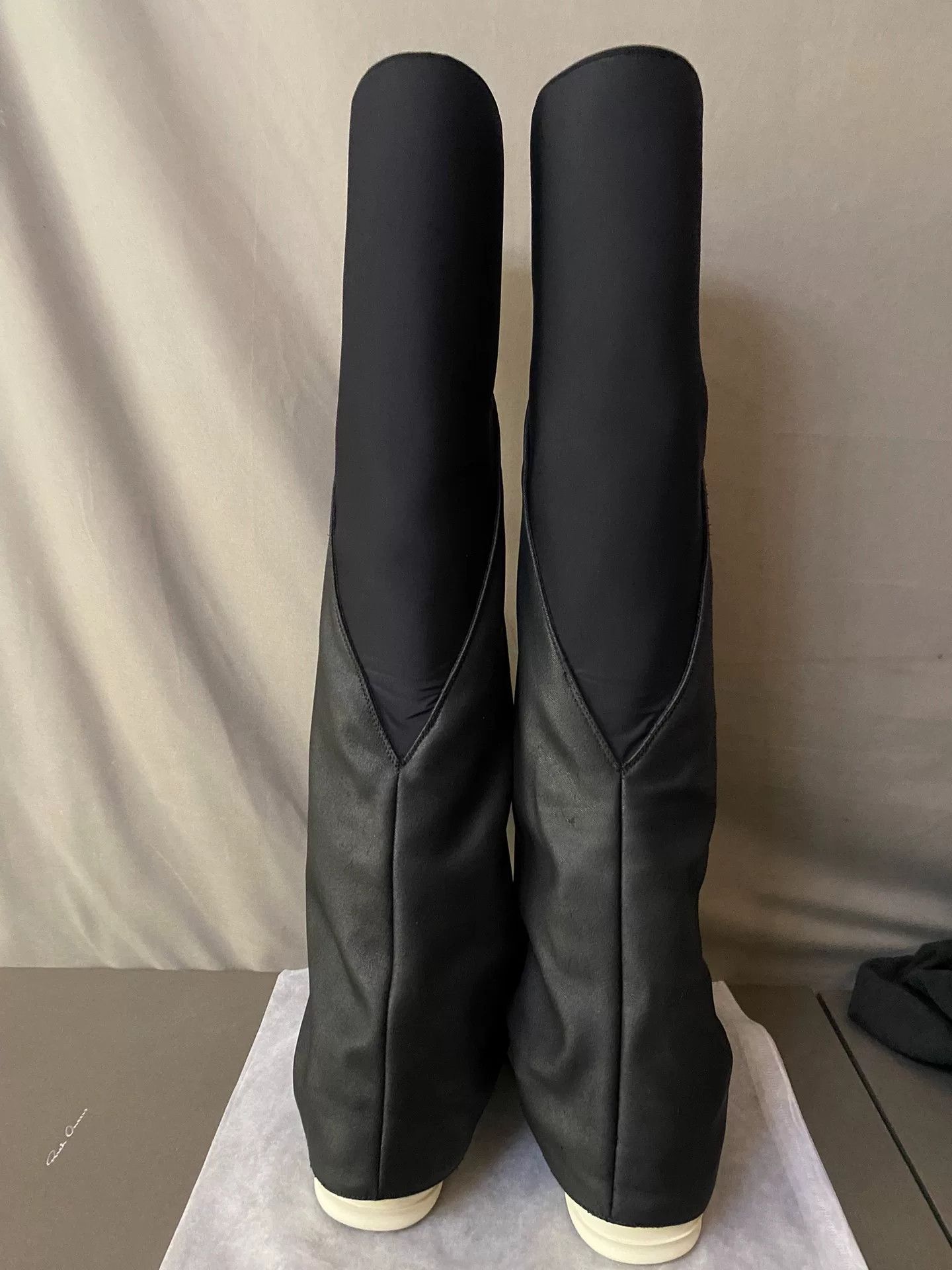 Rick Owens Rick Owens Waxed Panel Pocket Boots Size US 7 / IT 37 - 5 Thumbnail