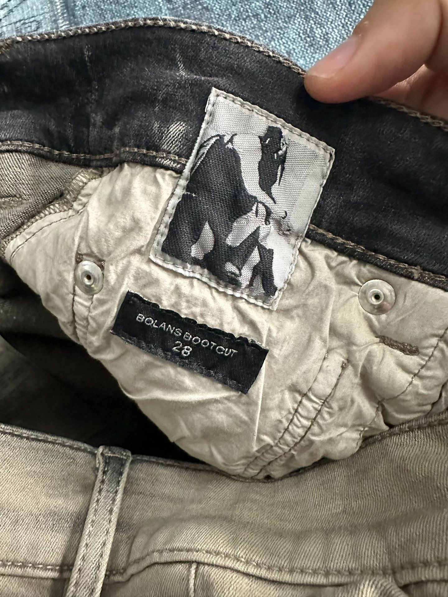 Rick Owens Rick Owens 22FW Waxed Flared Jeans Size 28" / US 6 / IT 42 - 6 Thumbnail